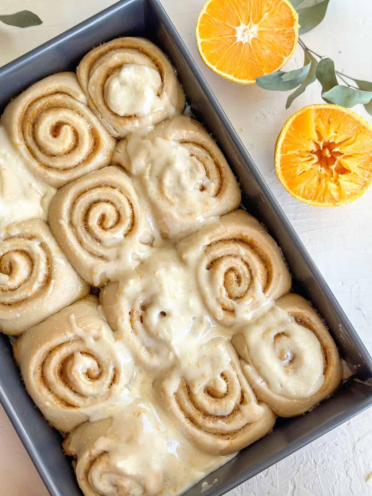 Glazed Orange Rolls