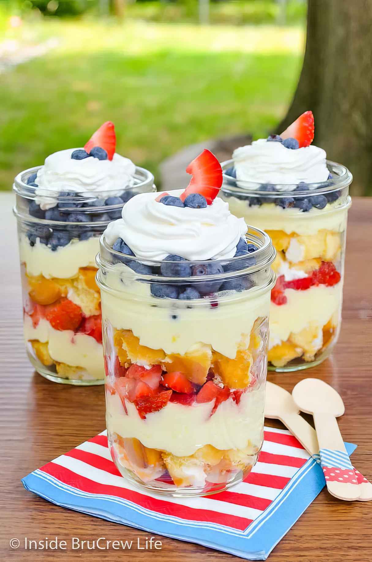 Lemon Fruit Parfaits