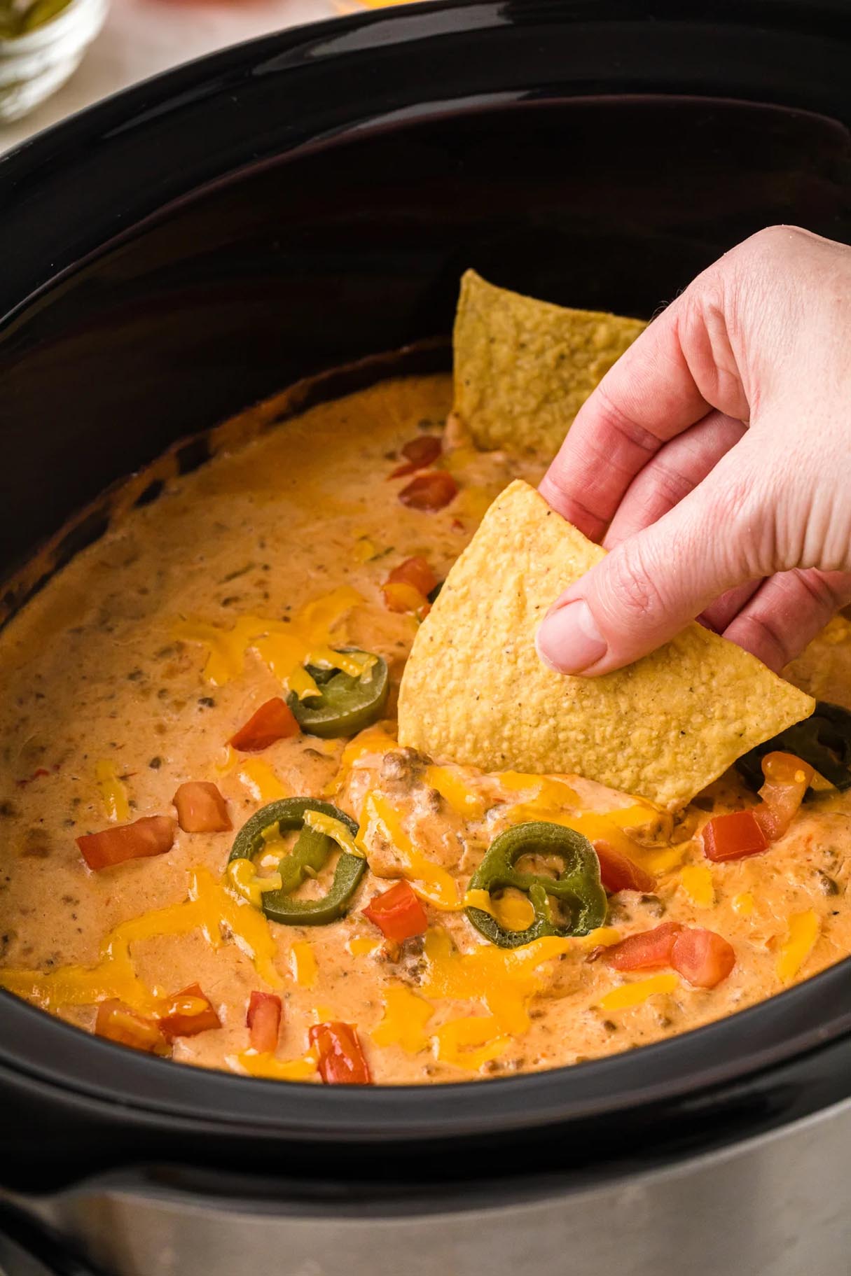 Slow Cooker Taco Dip