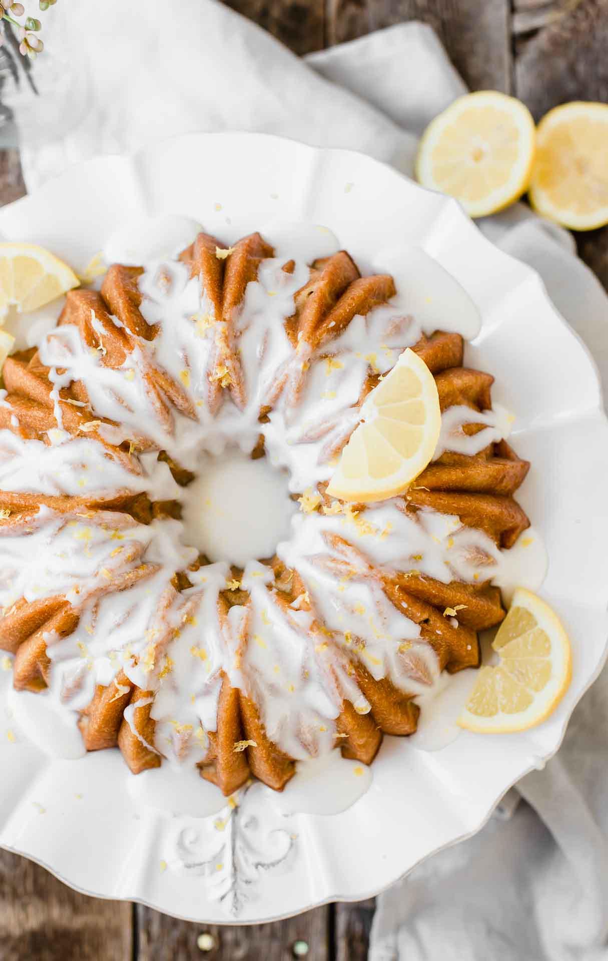 Southern Sweet Tea Lemon Cake