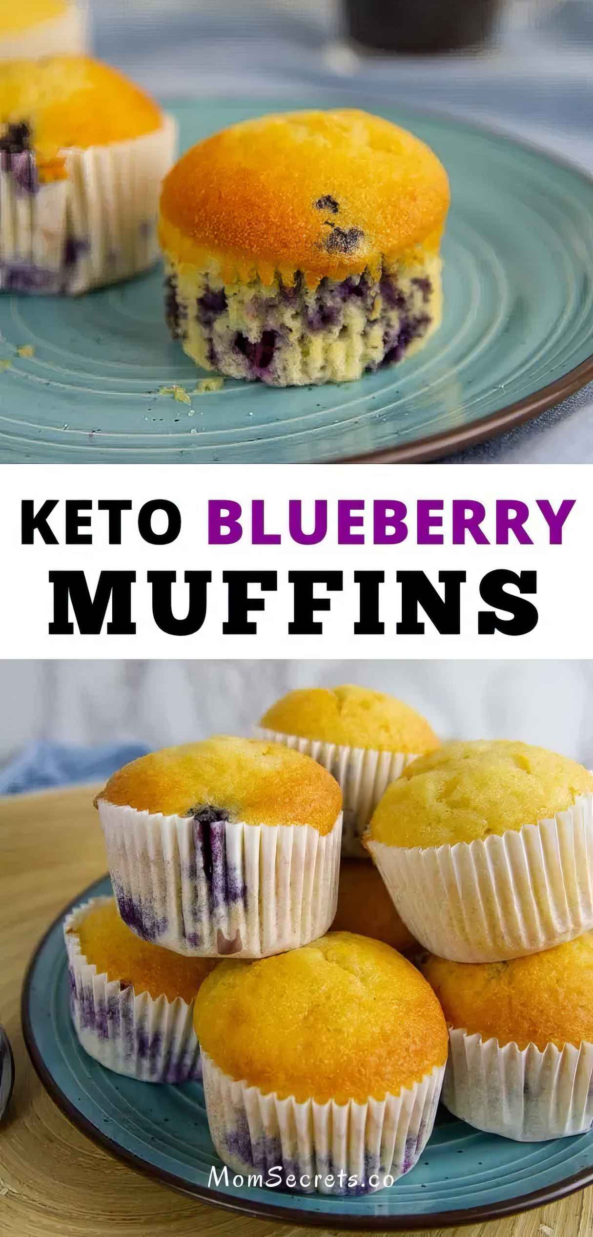 Best Keto Low-Carb Blueberry Muffins Recipe