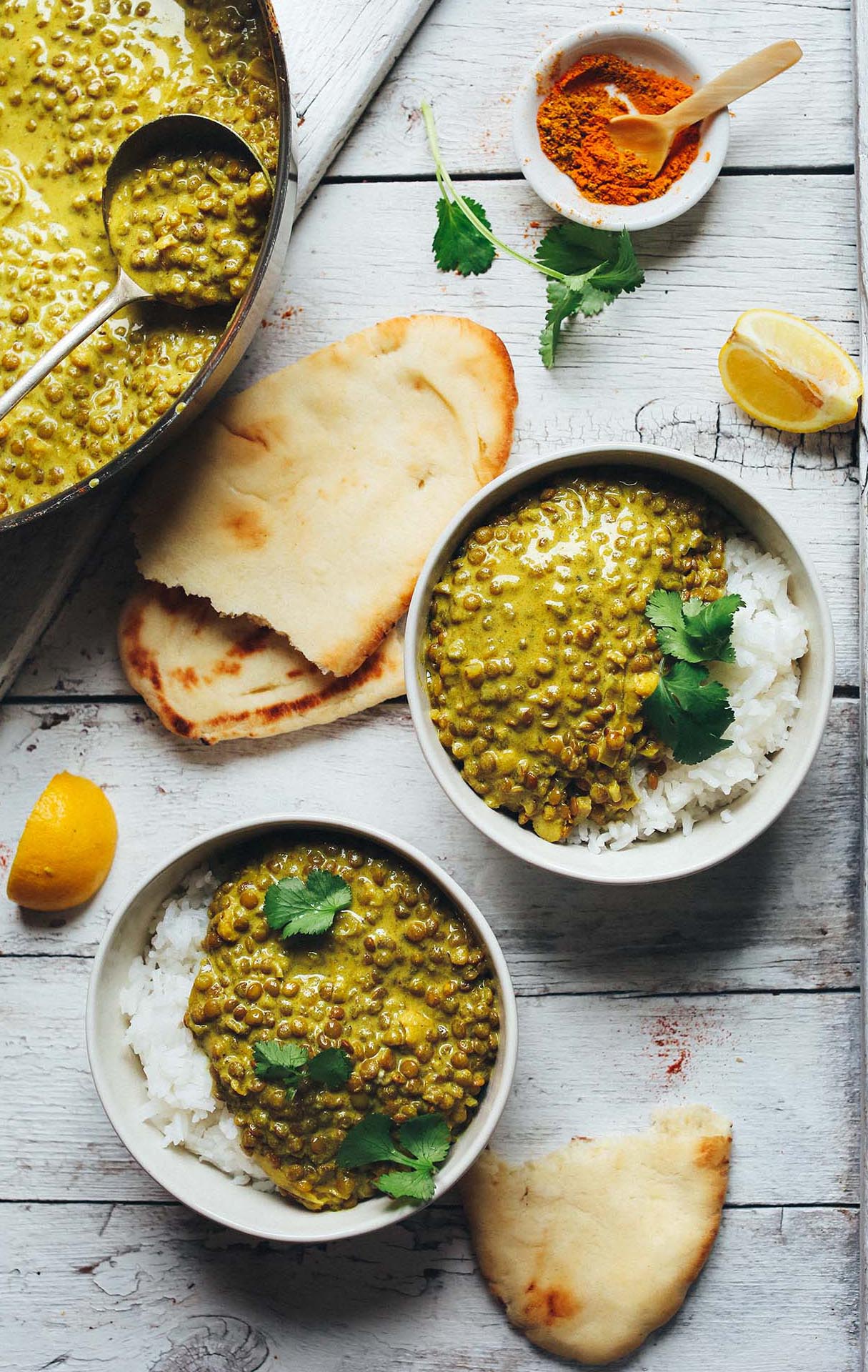 Green Lentil Dal