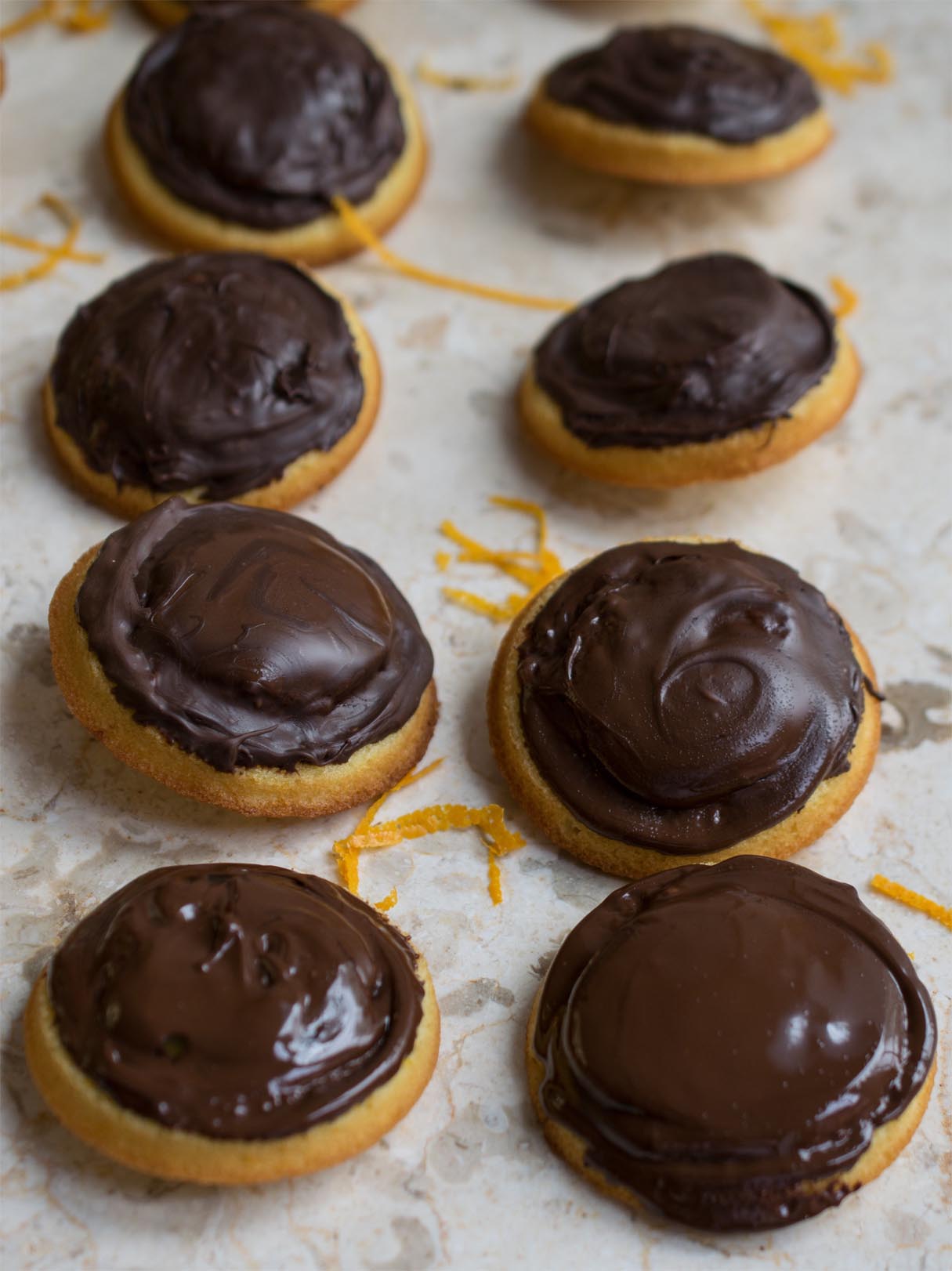 Homemade Jaffa Cakes
