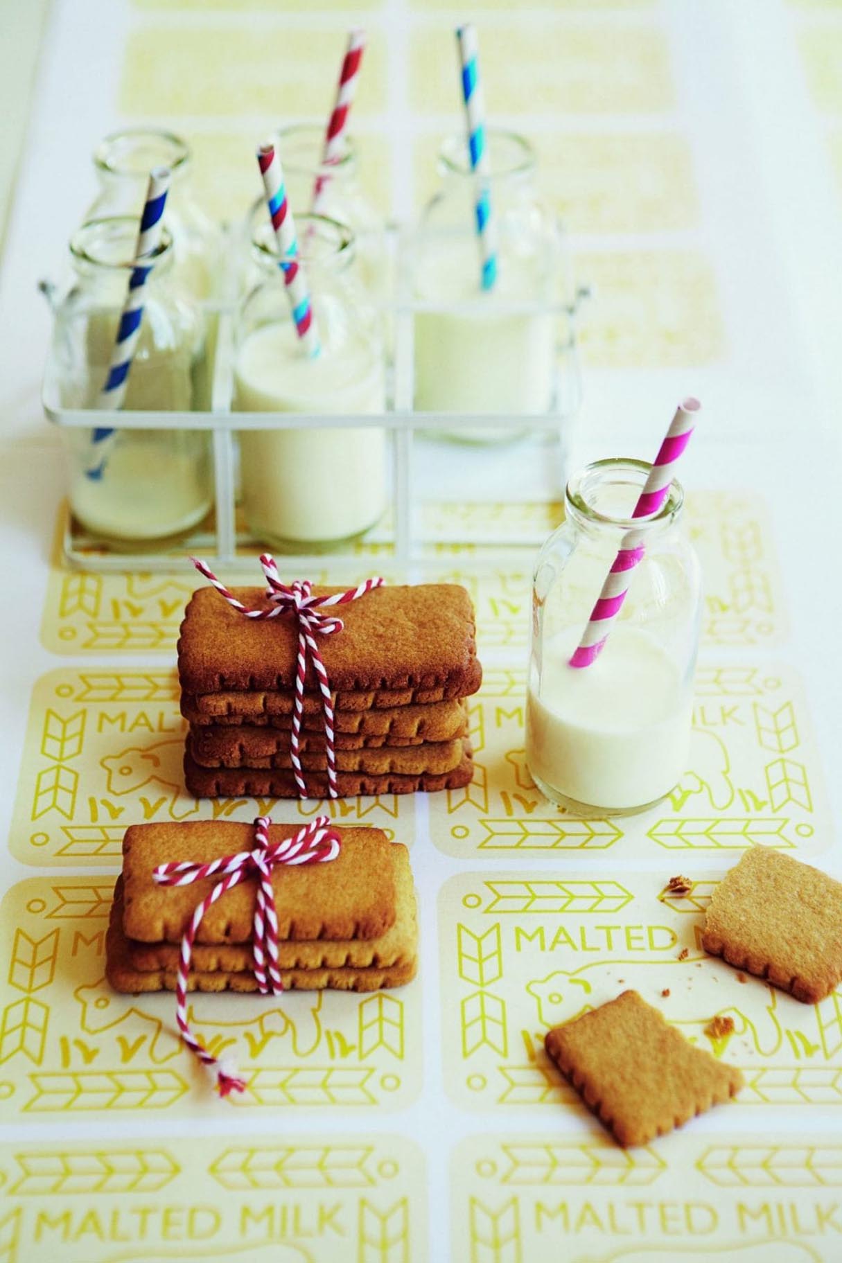 Homemade Malted Milk Biscuits Recipe