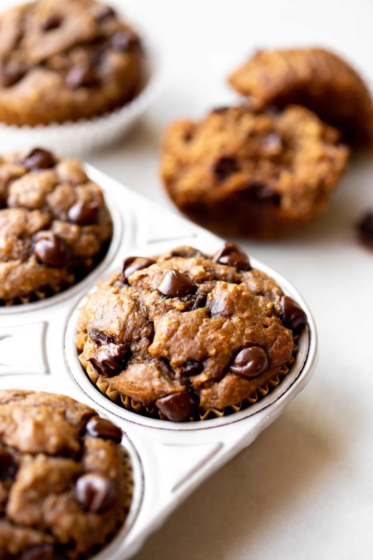 Lentil Banana Muffins