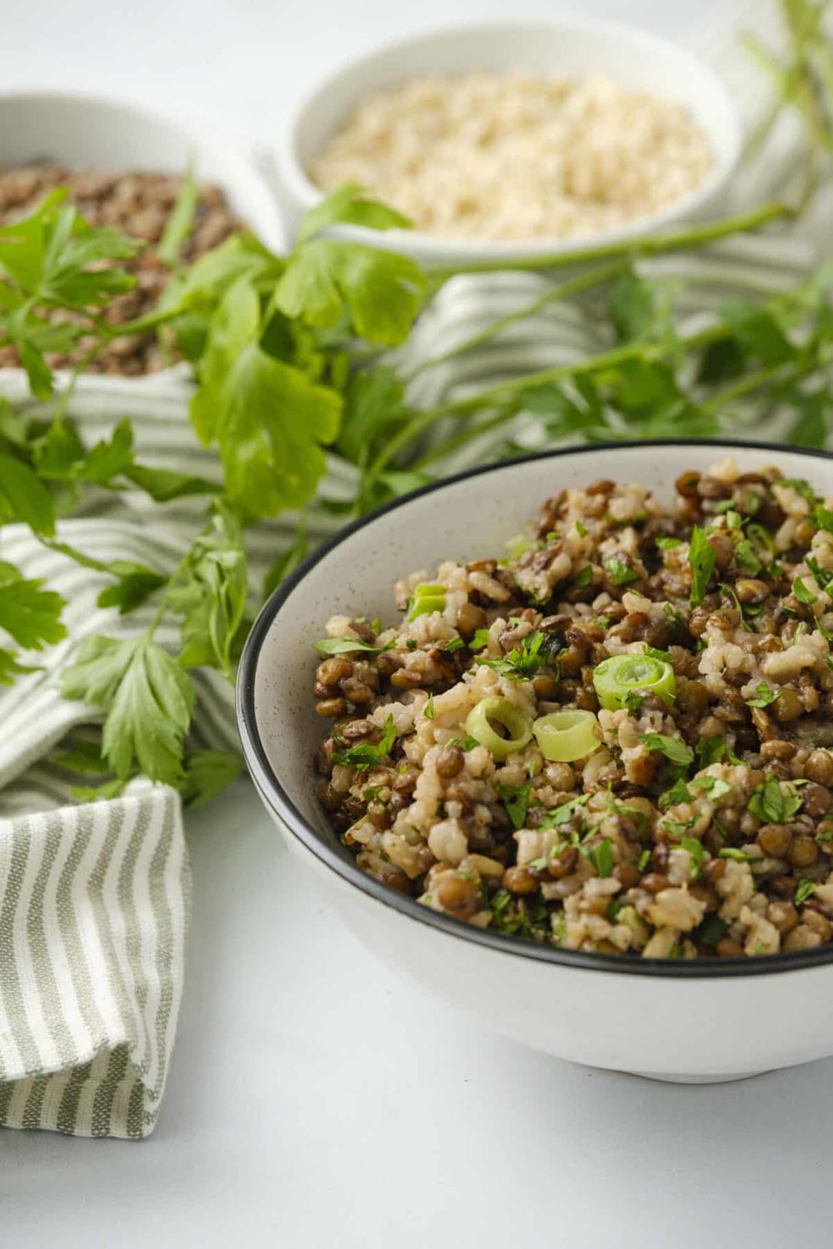 Lentils and Rice