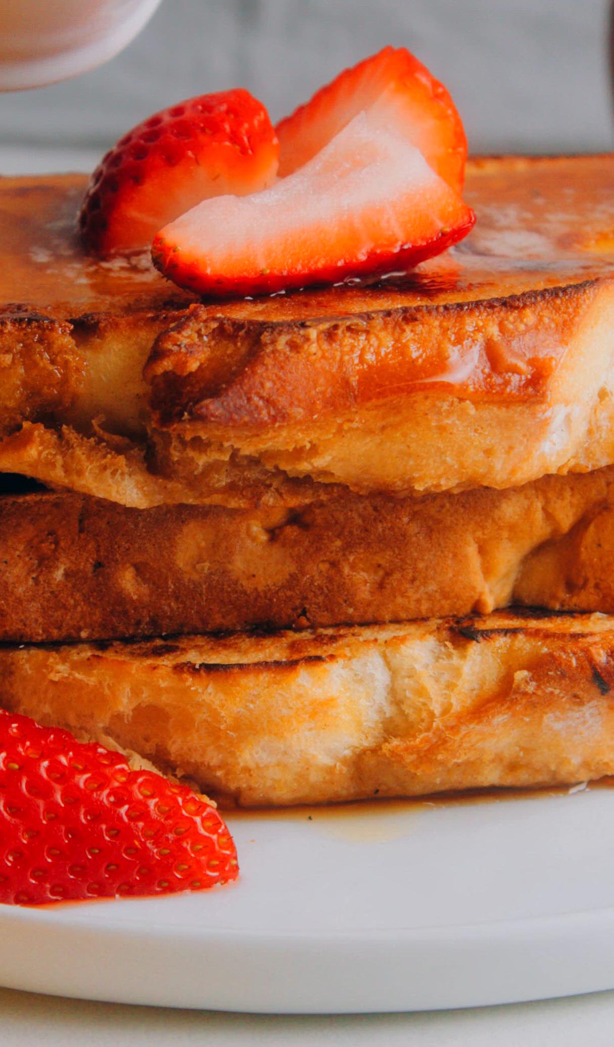 Quick Vegan French Toast