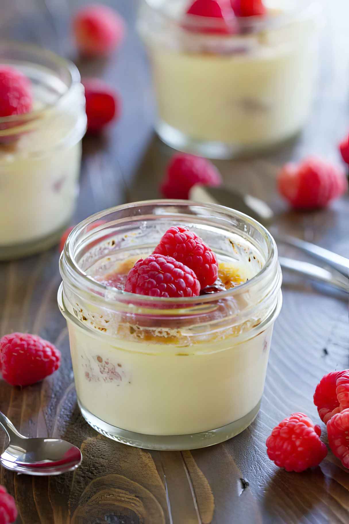 Raspberry Crème Brûlée