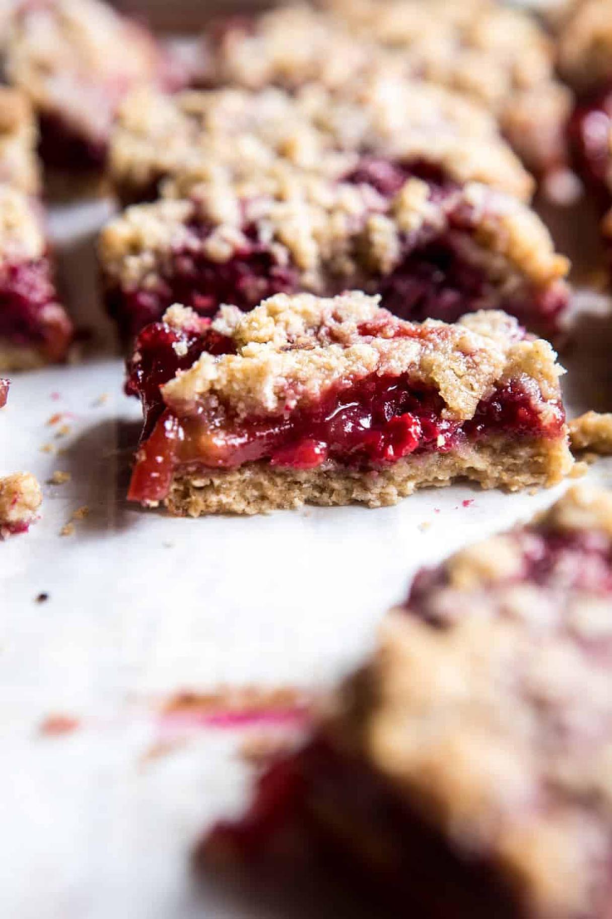 Raspberry Crumble Bars