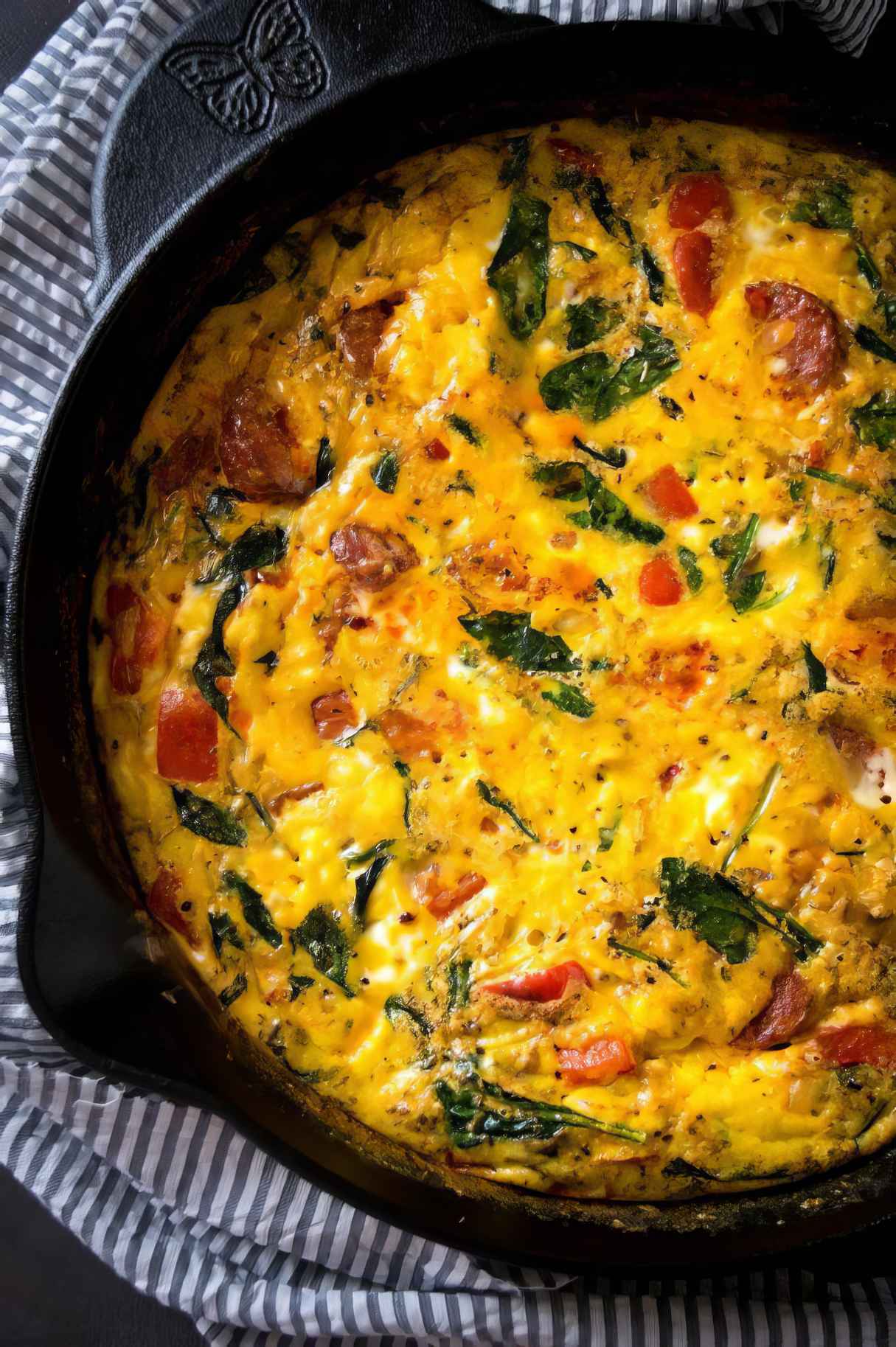 The Best Chorizo Frittata Recipe For Brunch Ever