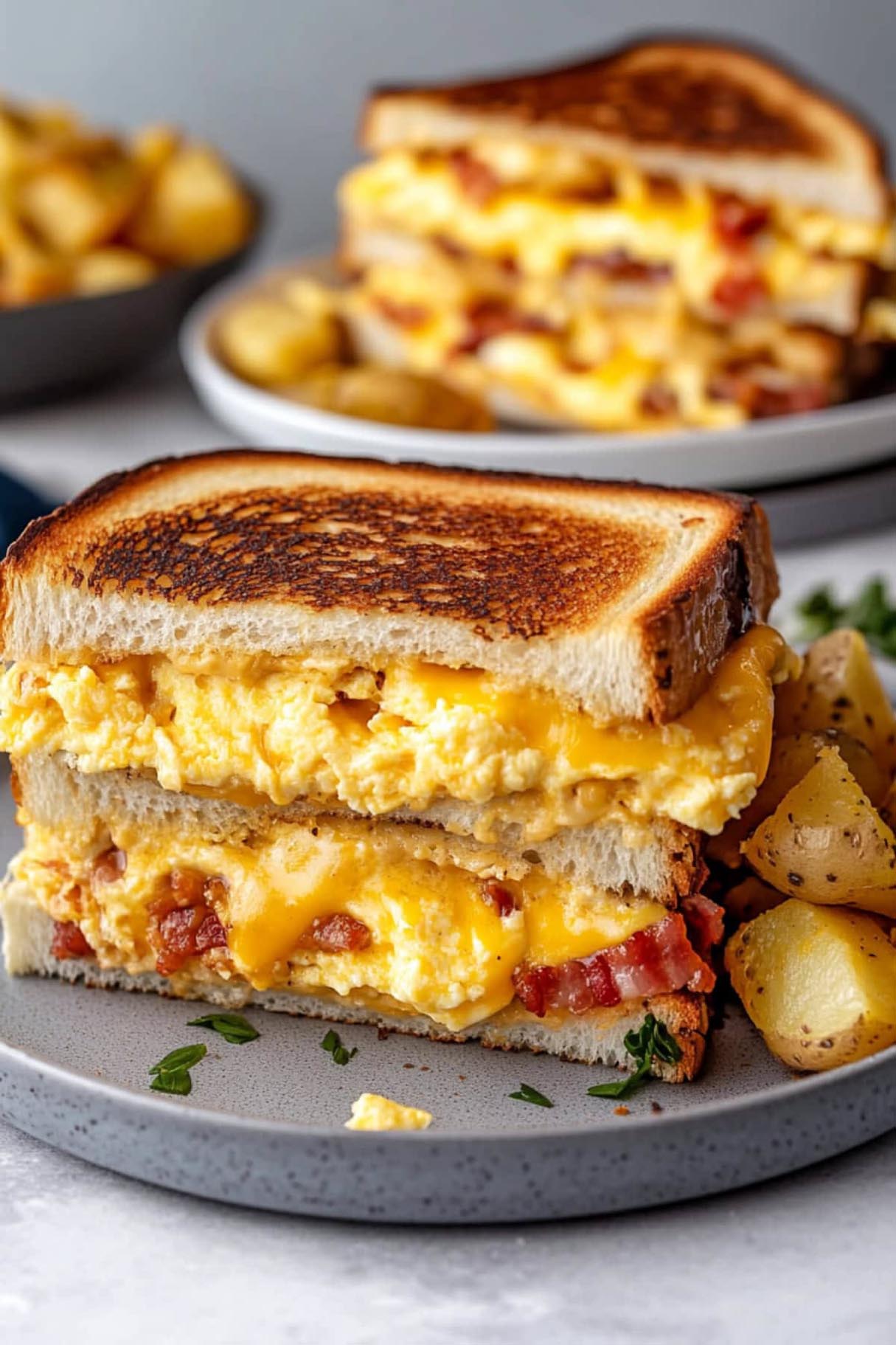 Breakfast Grilled Cheese