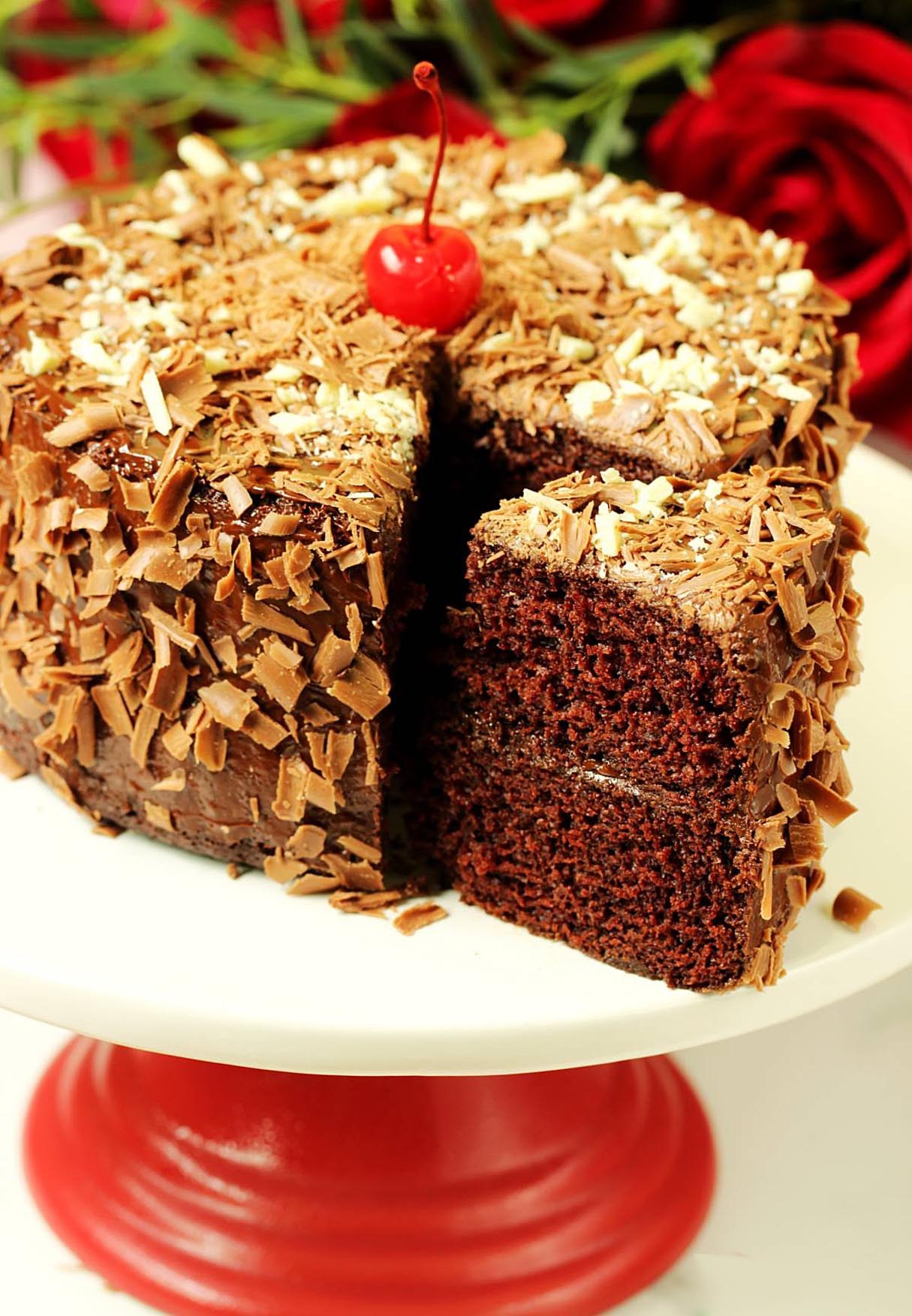 Chocolate Sponge Cake - Delicious Homemade Polish Food