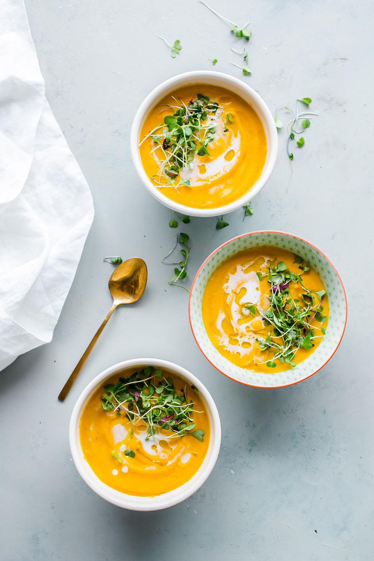 Garam Masala Carrot Soup