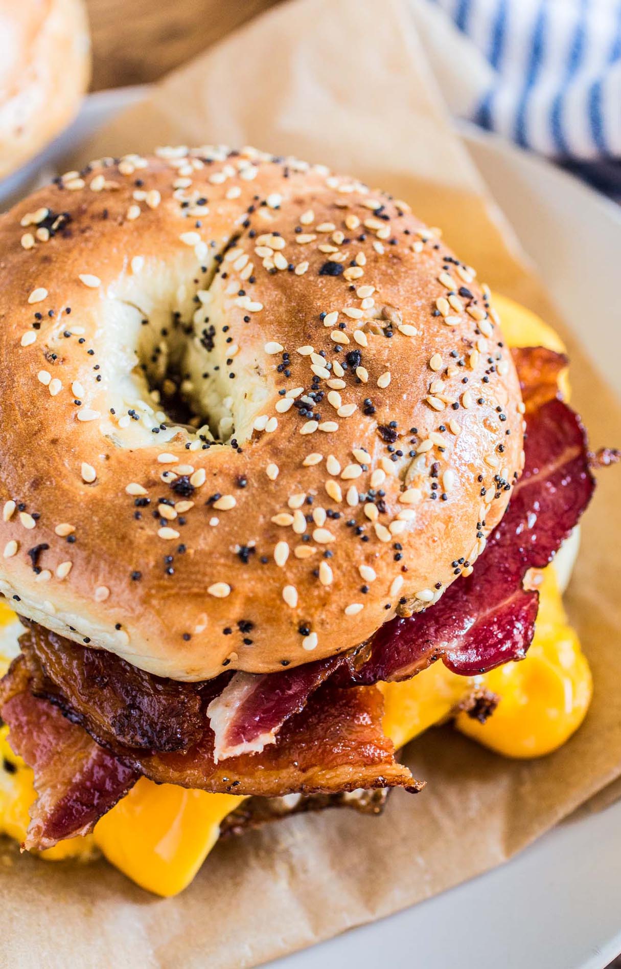 New York Style Bacon Egg and Cheese