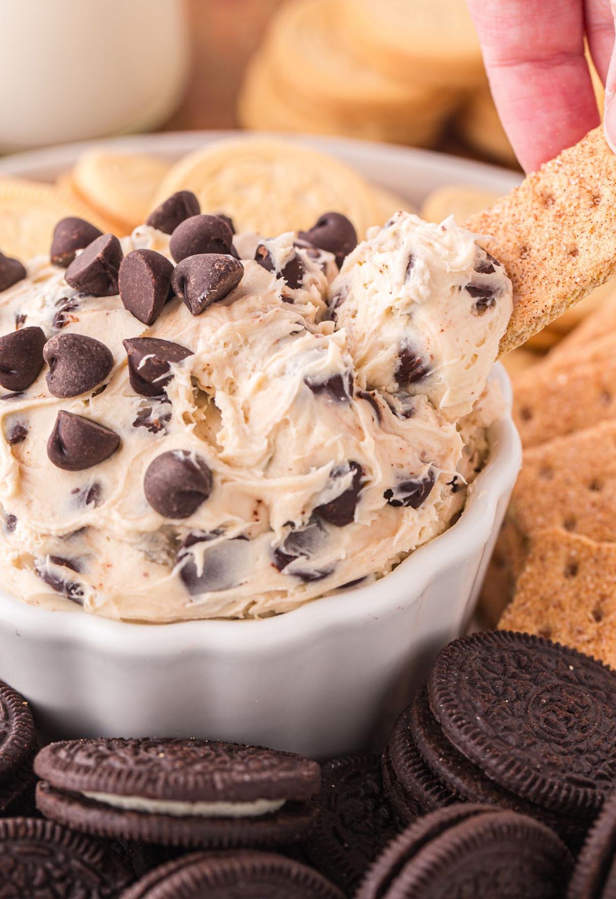 The BEST Cookie Dough Dip Recipe