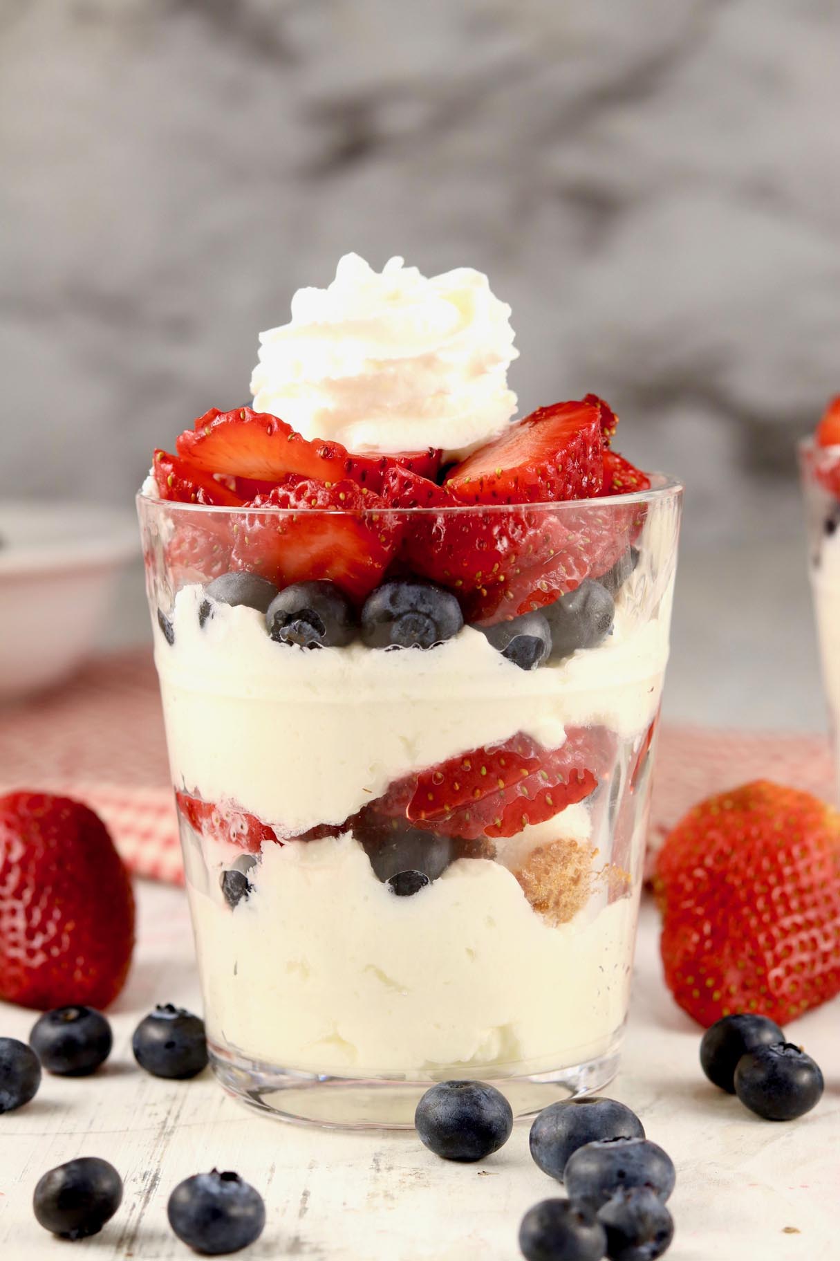 Berry Vanilla Cheesecake Parfaits