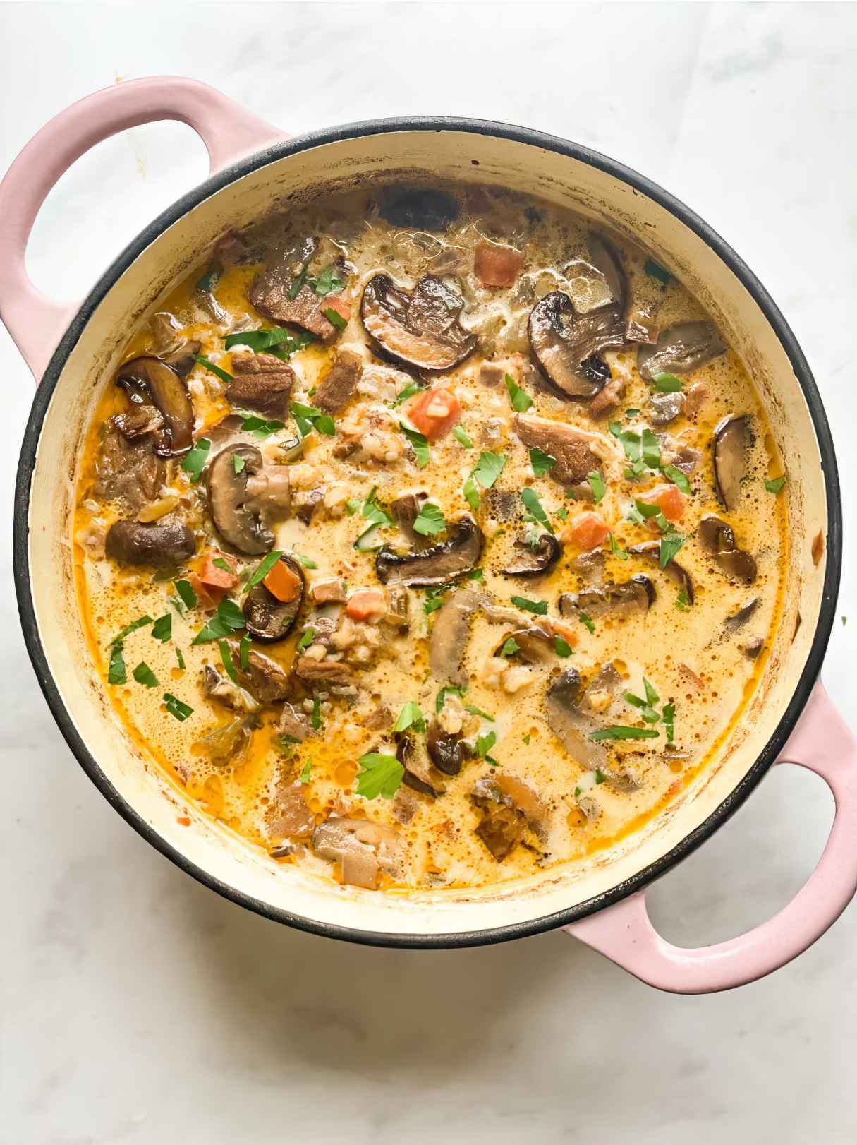 Cosy and Comforting One Pot Leftover Roast Beef and Wild Rice Soup