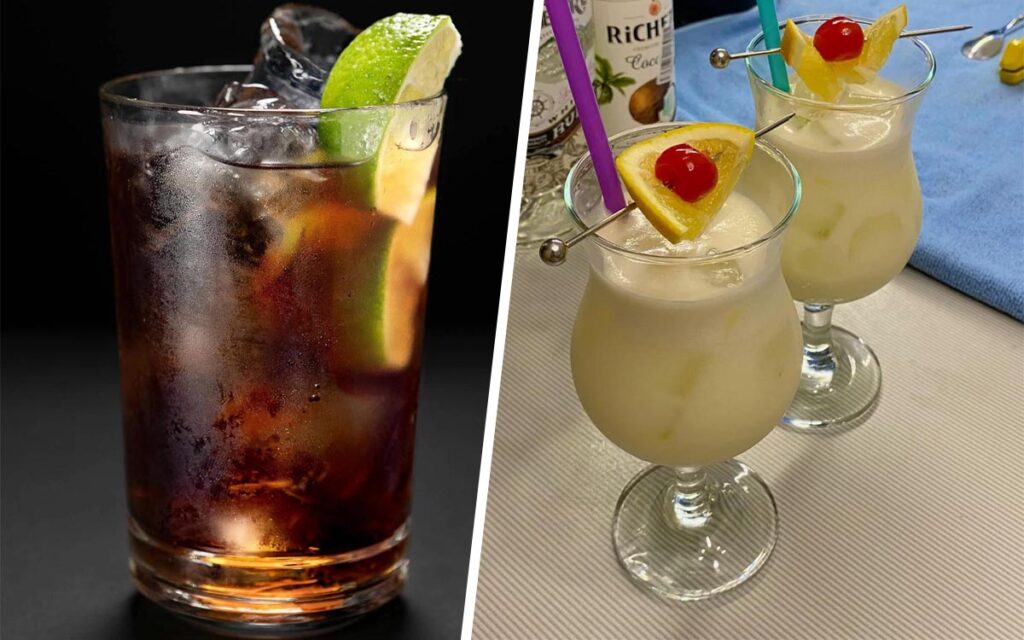 Dark Rum Cocktails