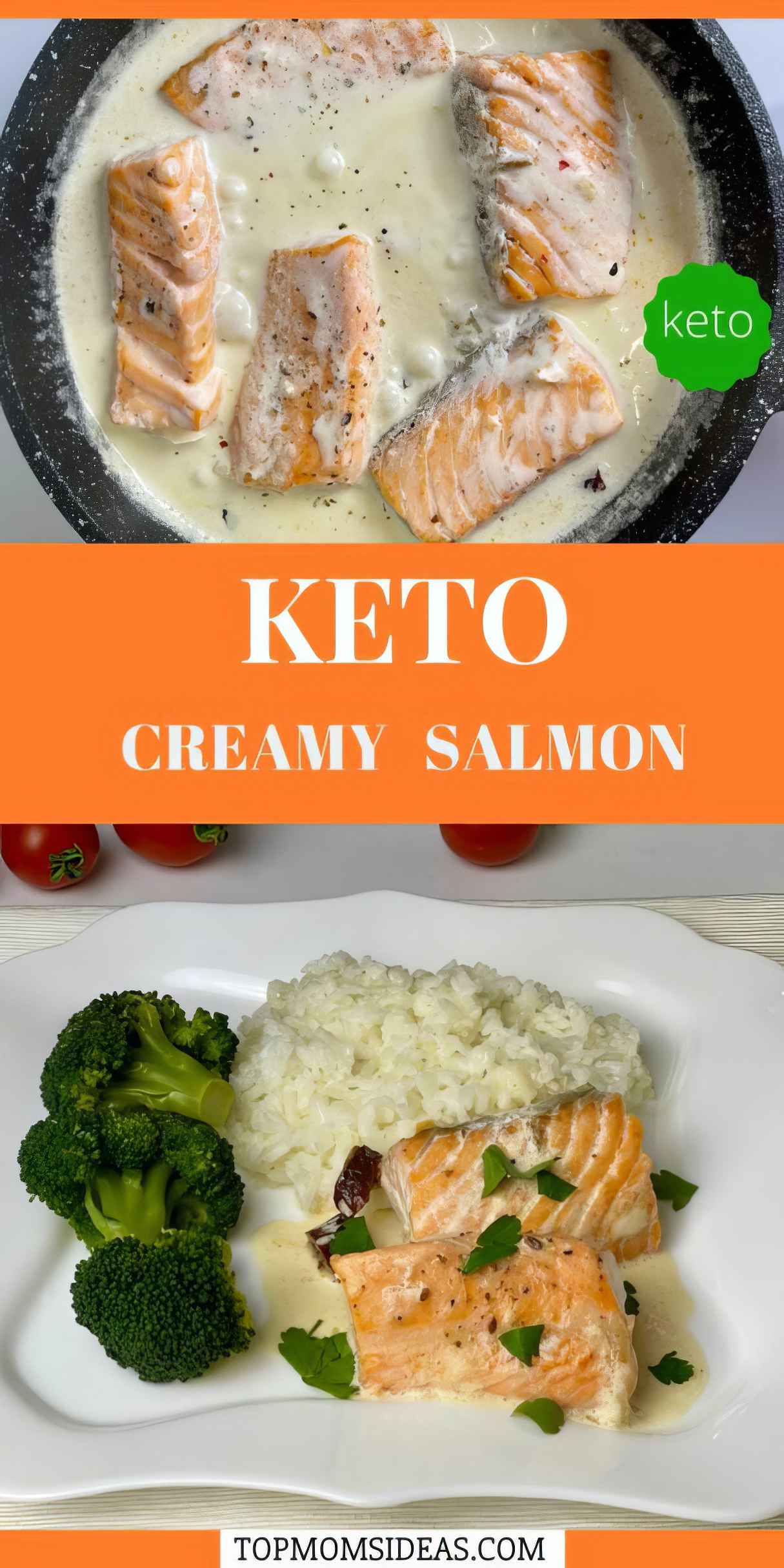 Keto Creamy Salmon