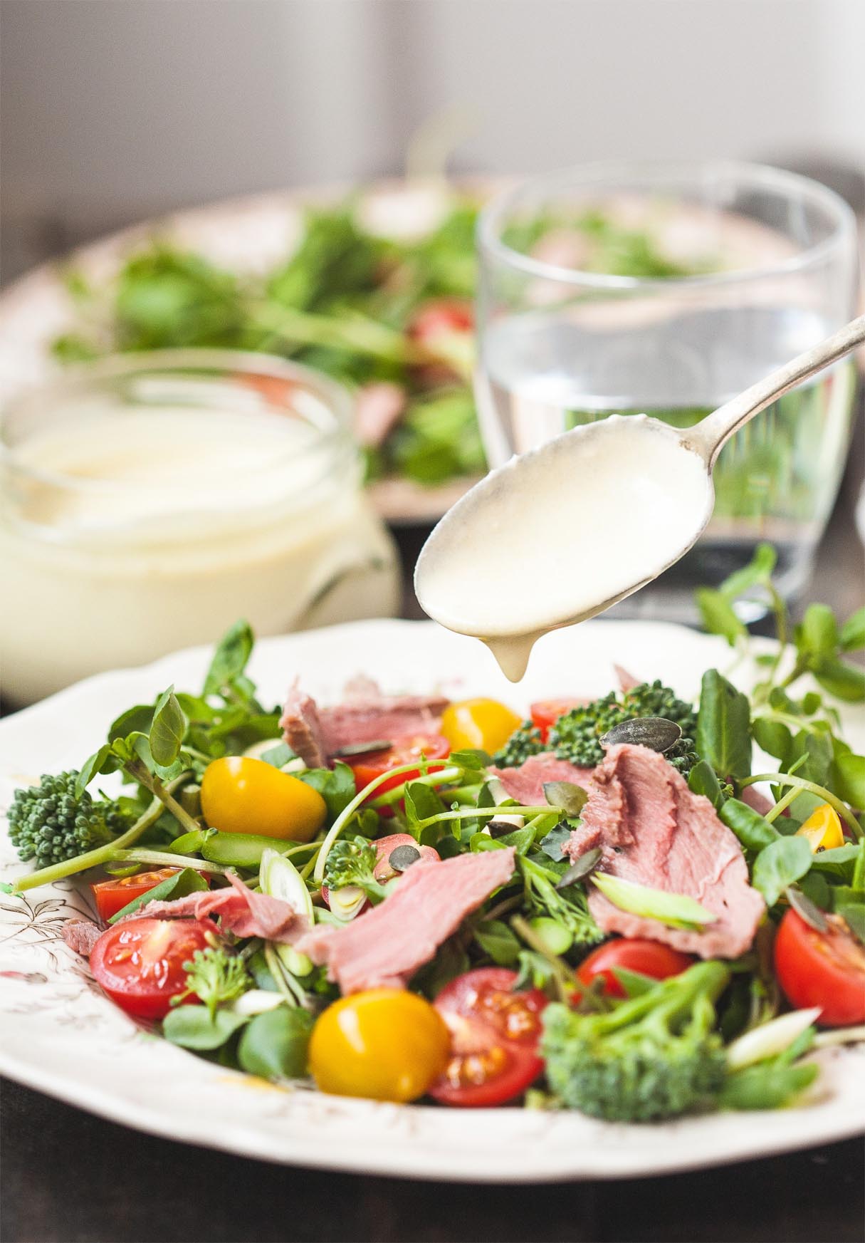 Leftover Roast Beef Salad