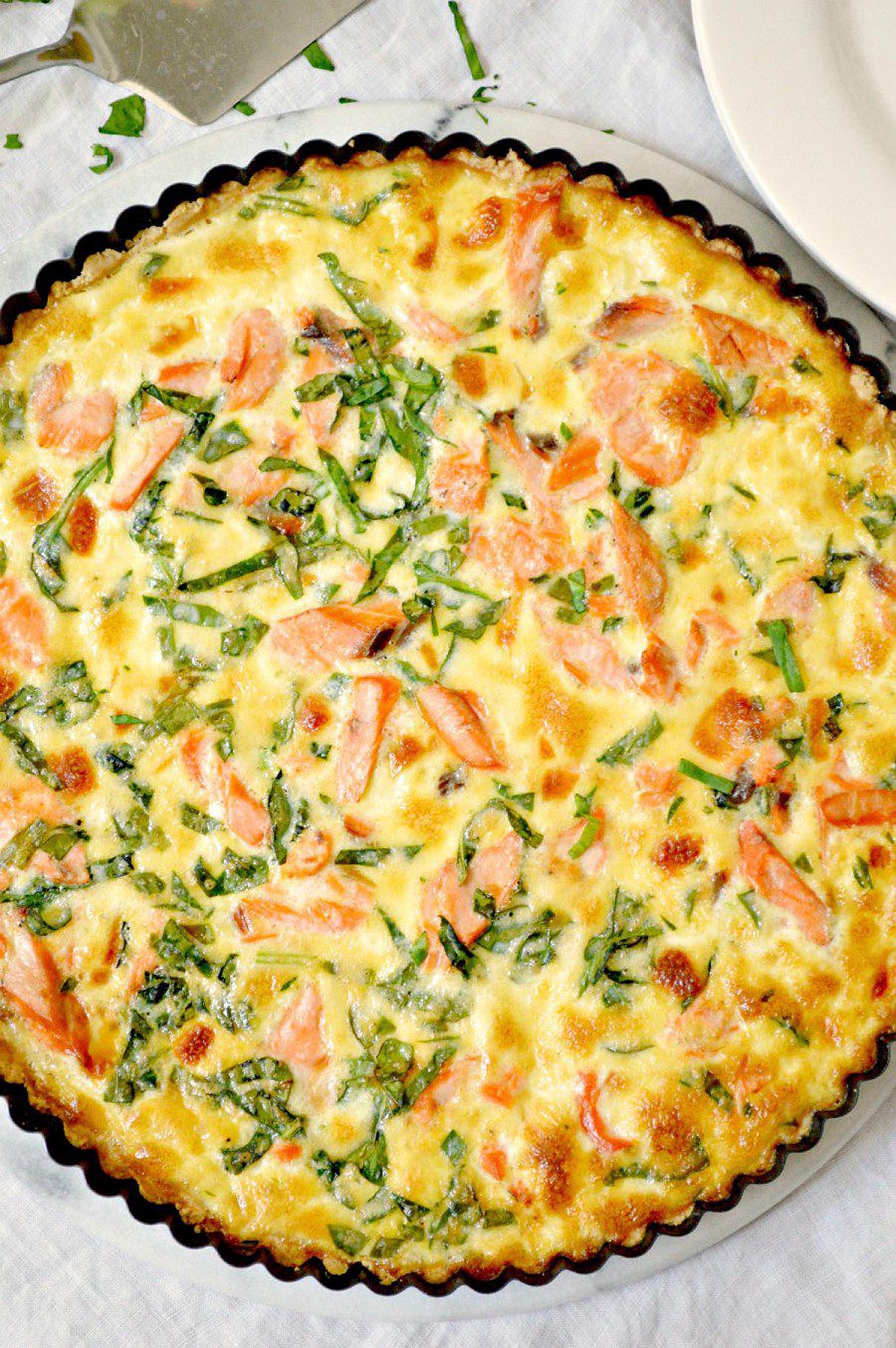 Salmon Quiche