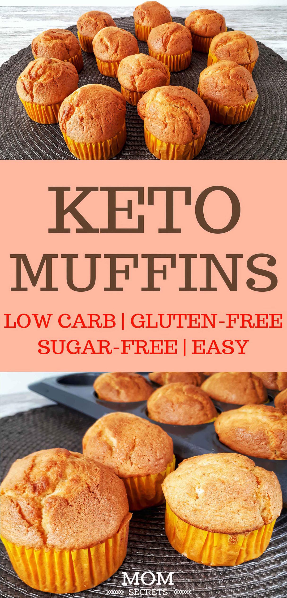 Easy Keto Muffins - Keto Snacks and Desserts