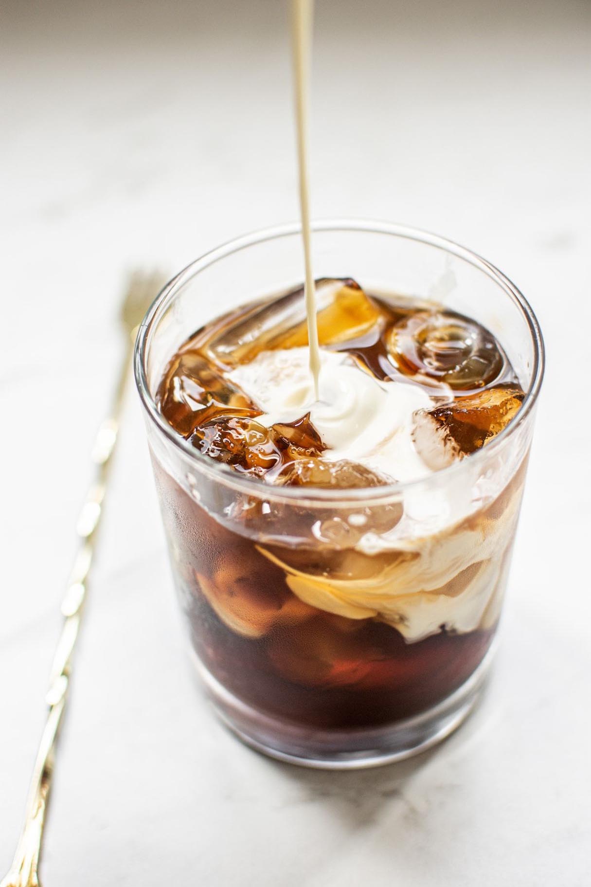 Frothy Whipped Coffee White Russian