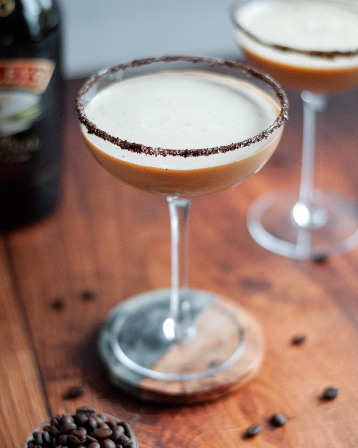Kahlua Coffee Martini with the Velvety Richness