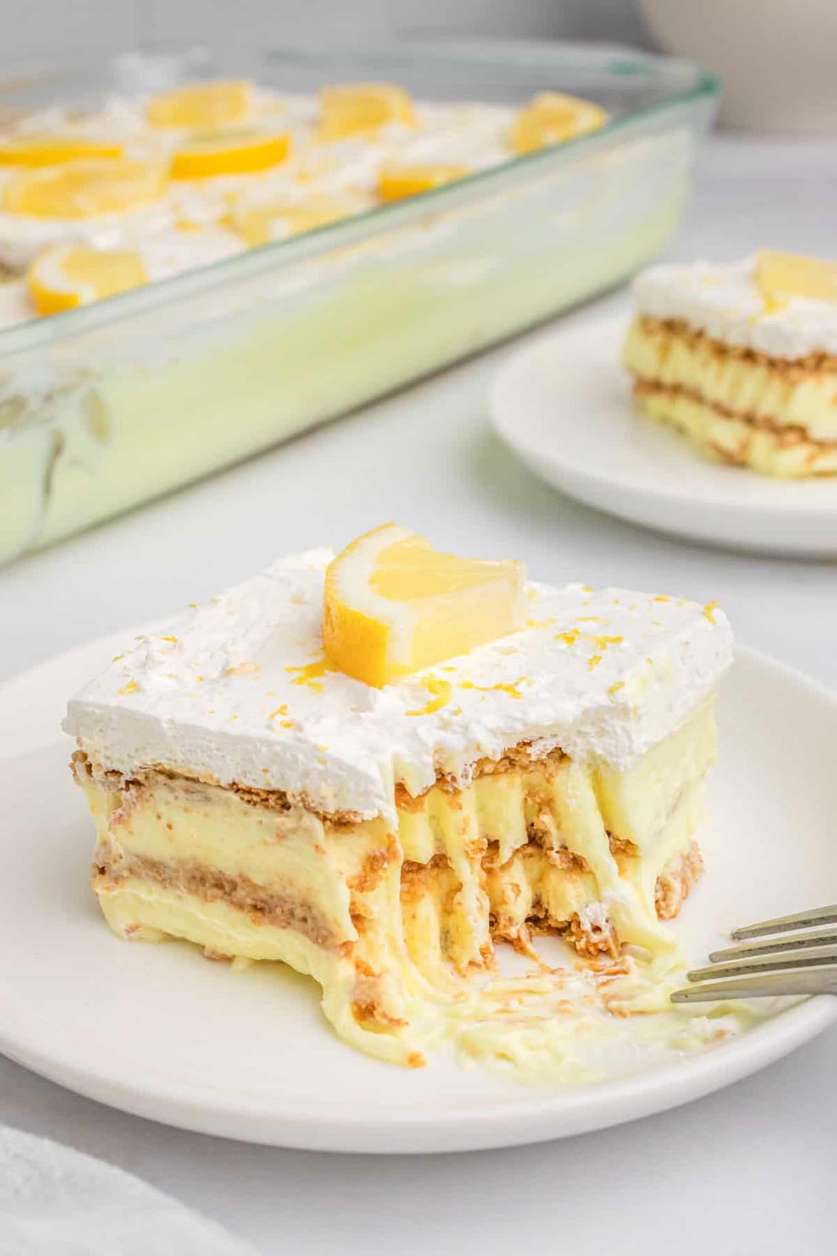 Lemon Icebox Cake