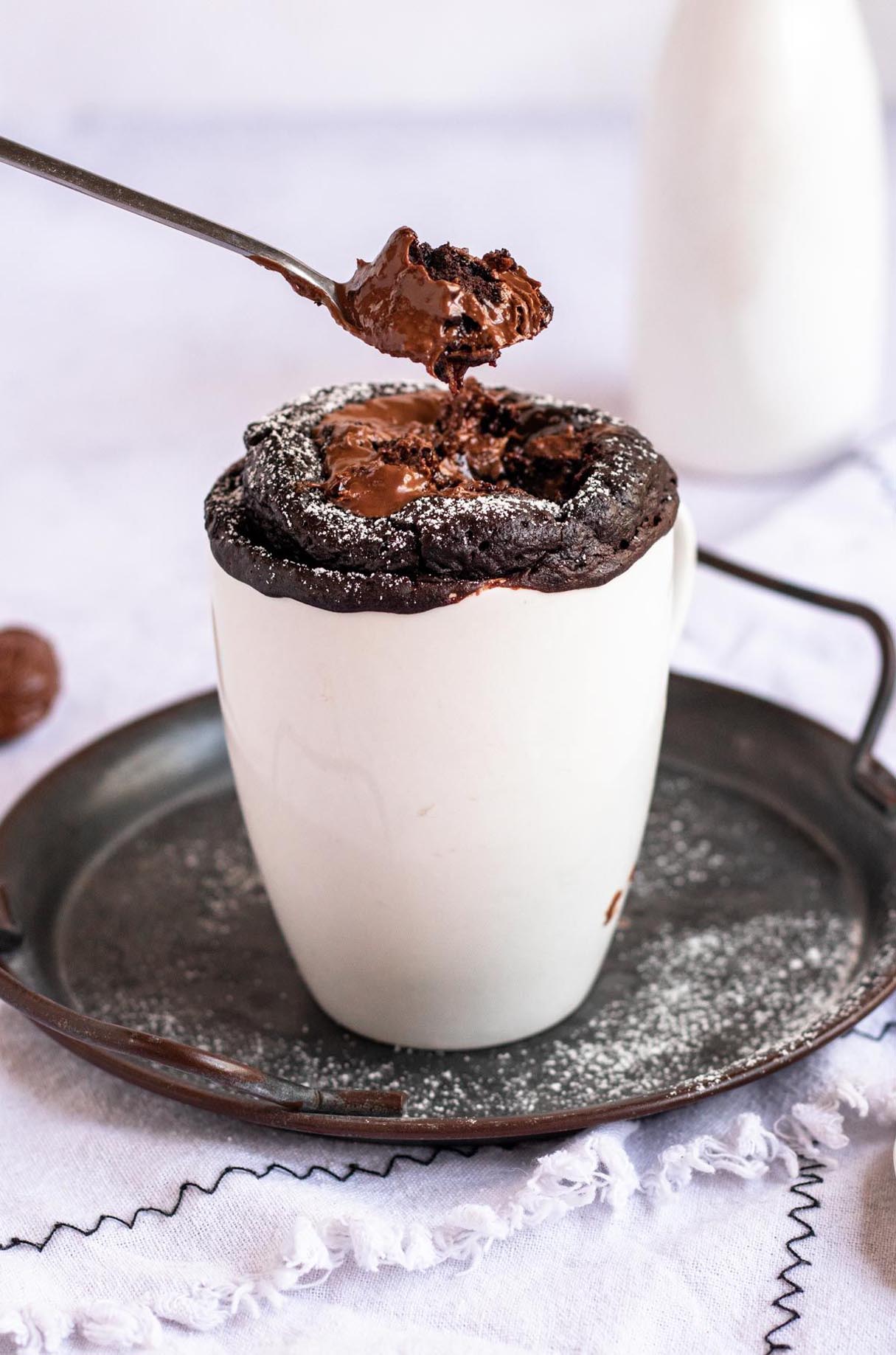 Nutella Mug Cake