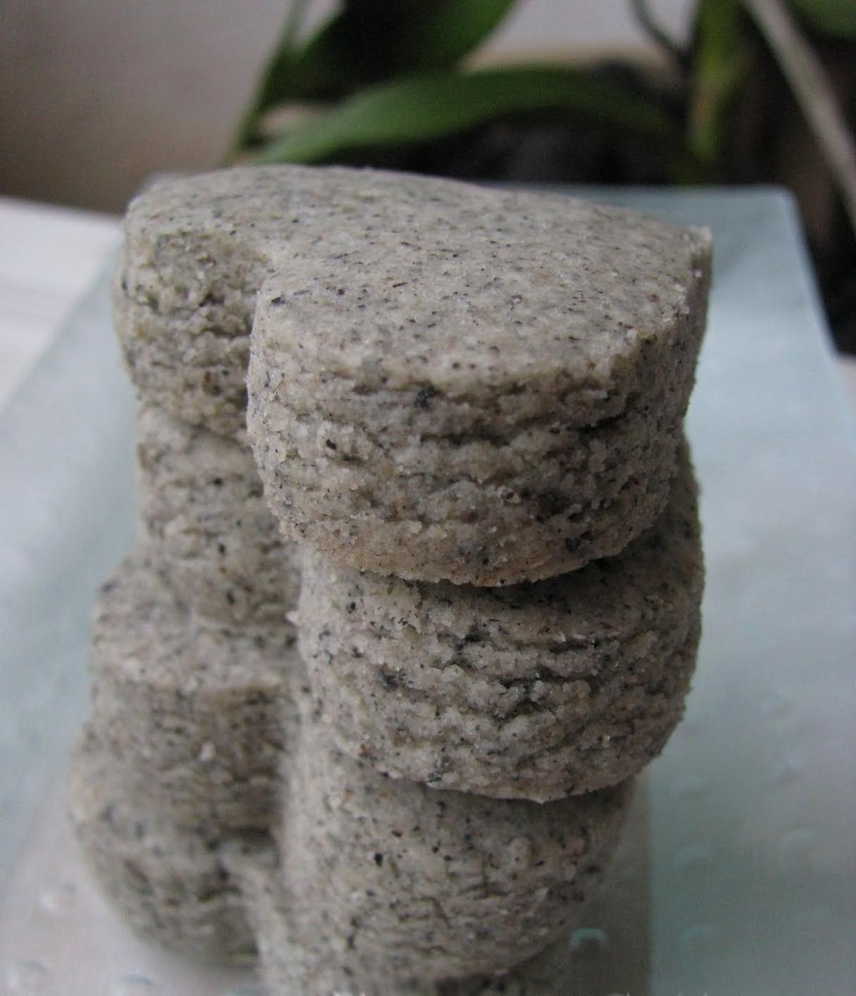 Black Sesame Cookies