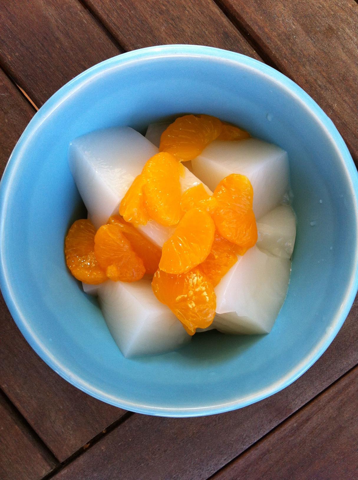 Chinese Almond Float Dessert