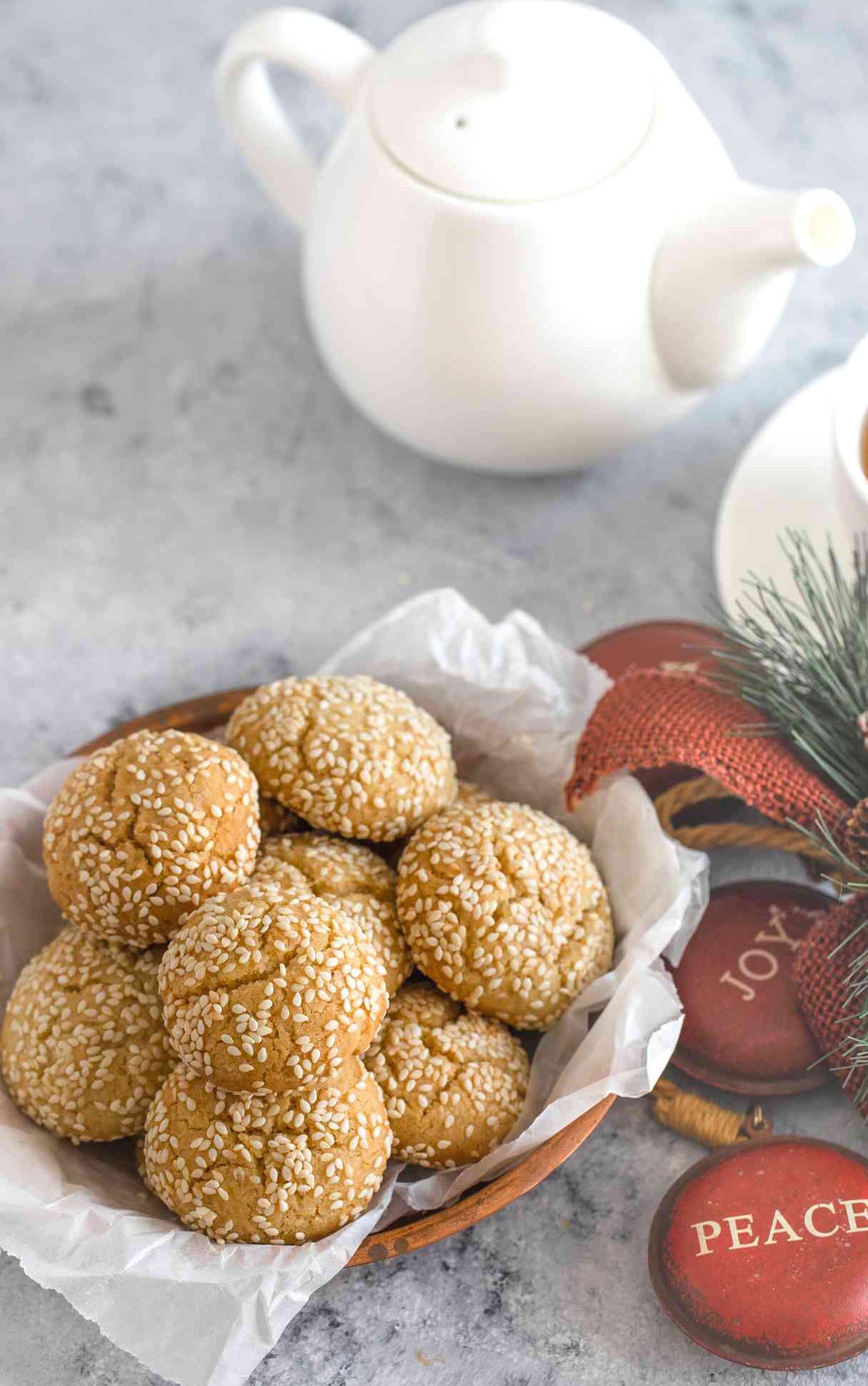 Chinese Sesame Cookies