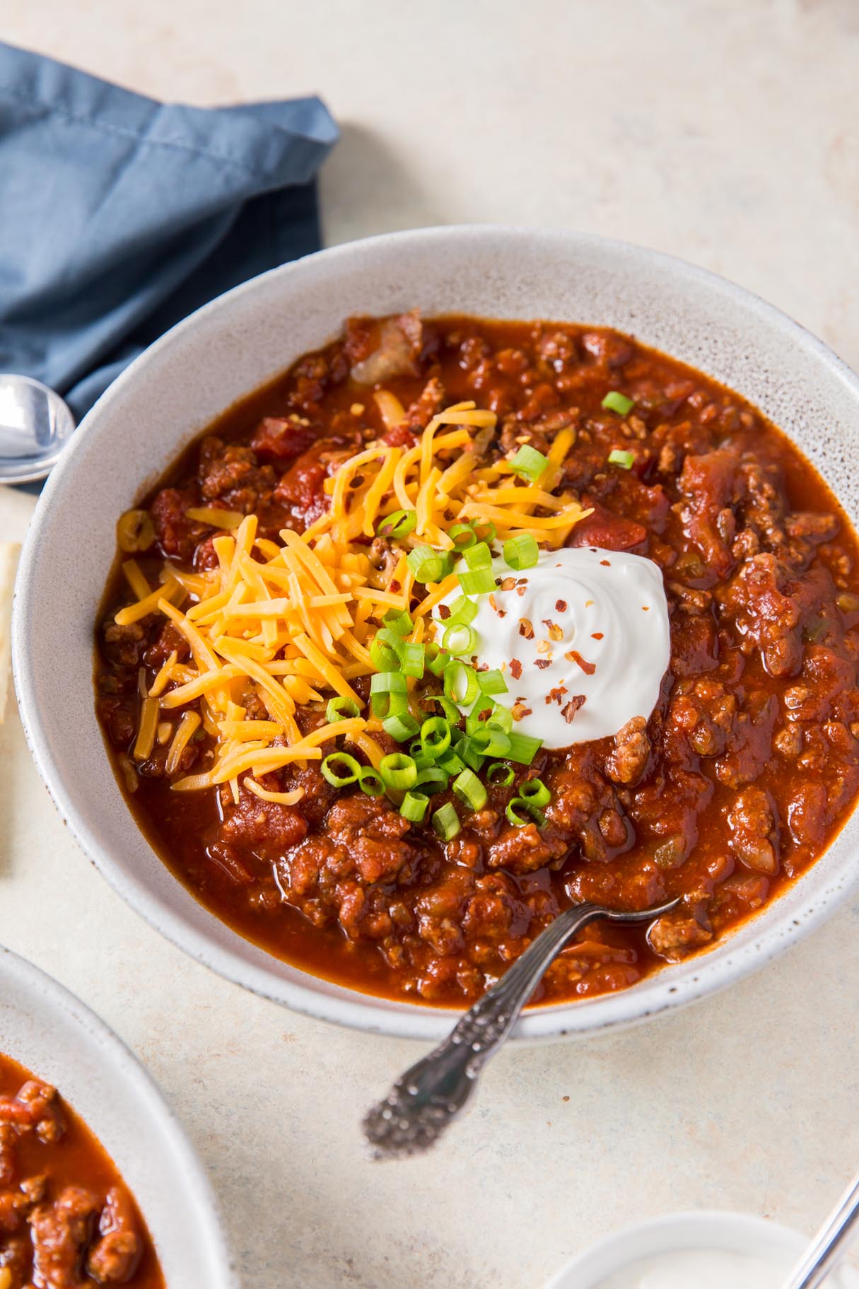 Delicious, Easy, No Bean Instant Pot Chili Recipe