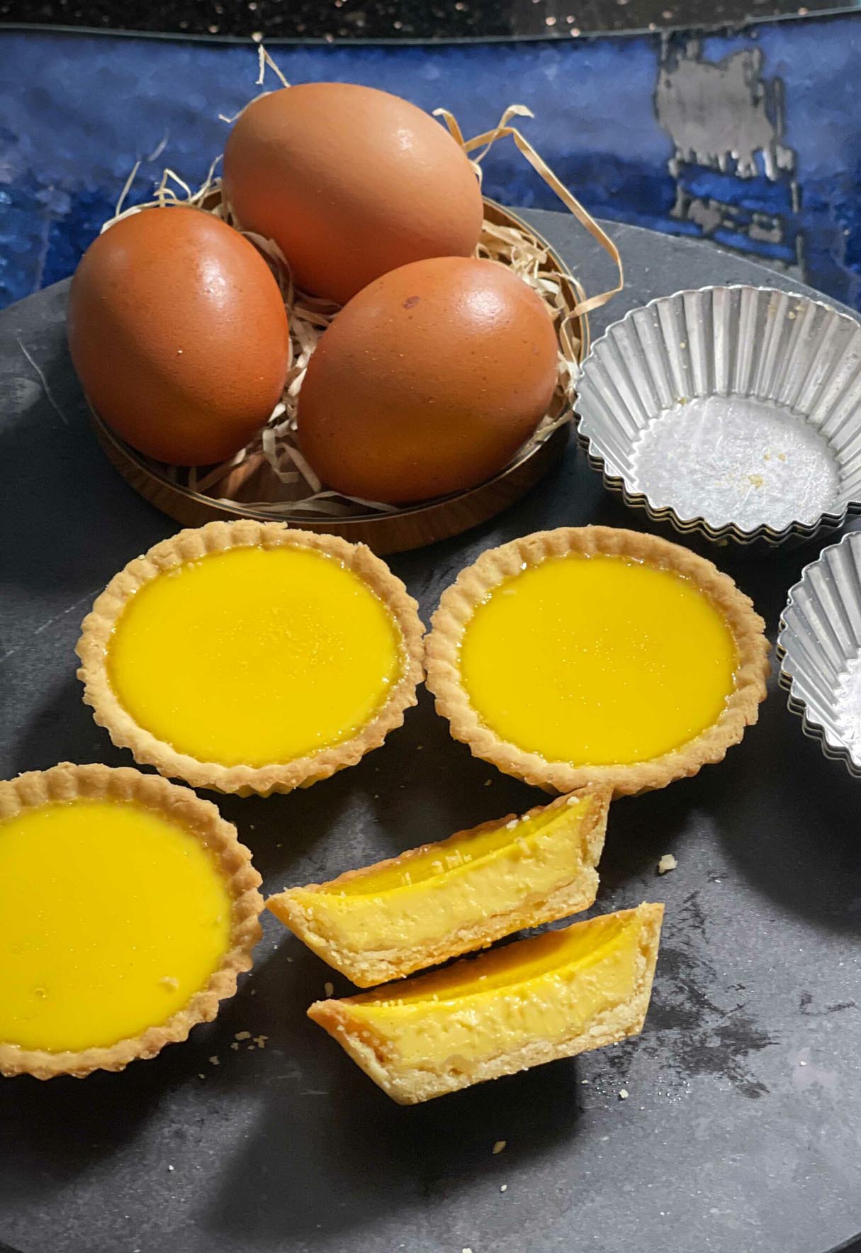 Egg Tart Recipe With Chinese Puff Pastry