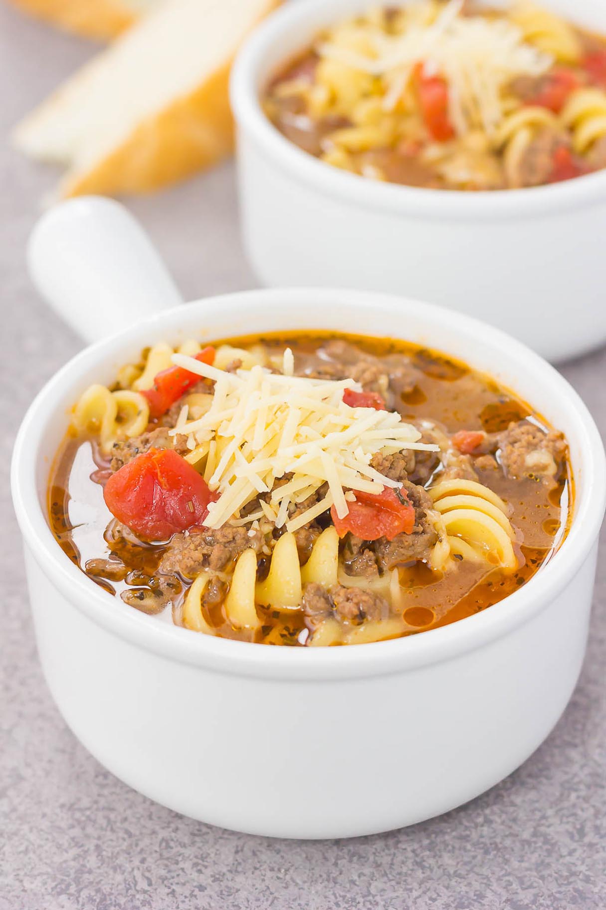 One Pot Lasagna Soup