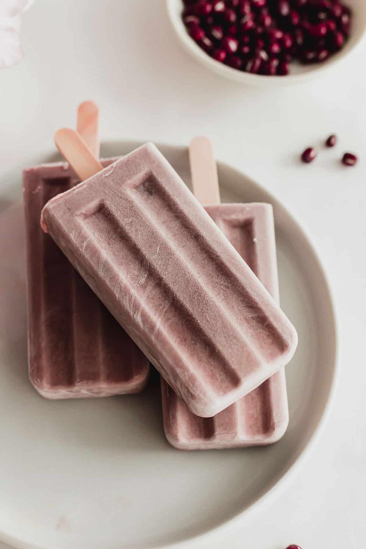 Red Bean Popsicles