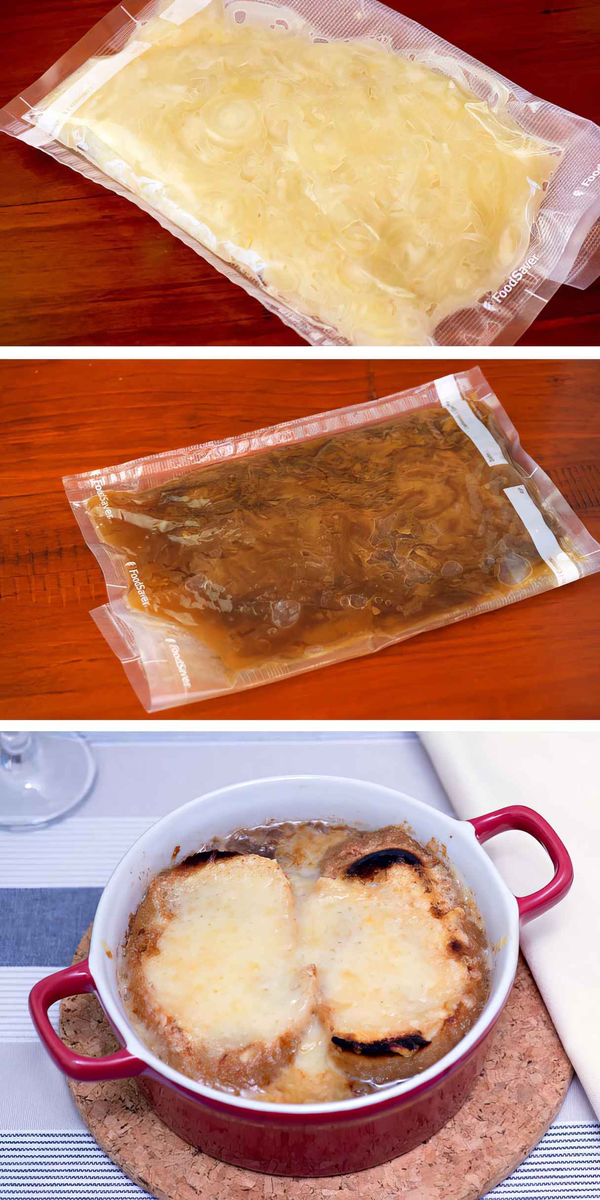 Sous Vide Caramelized Onions