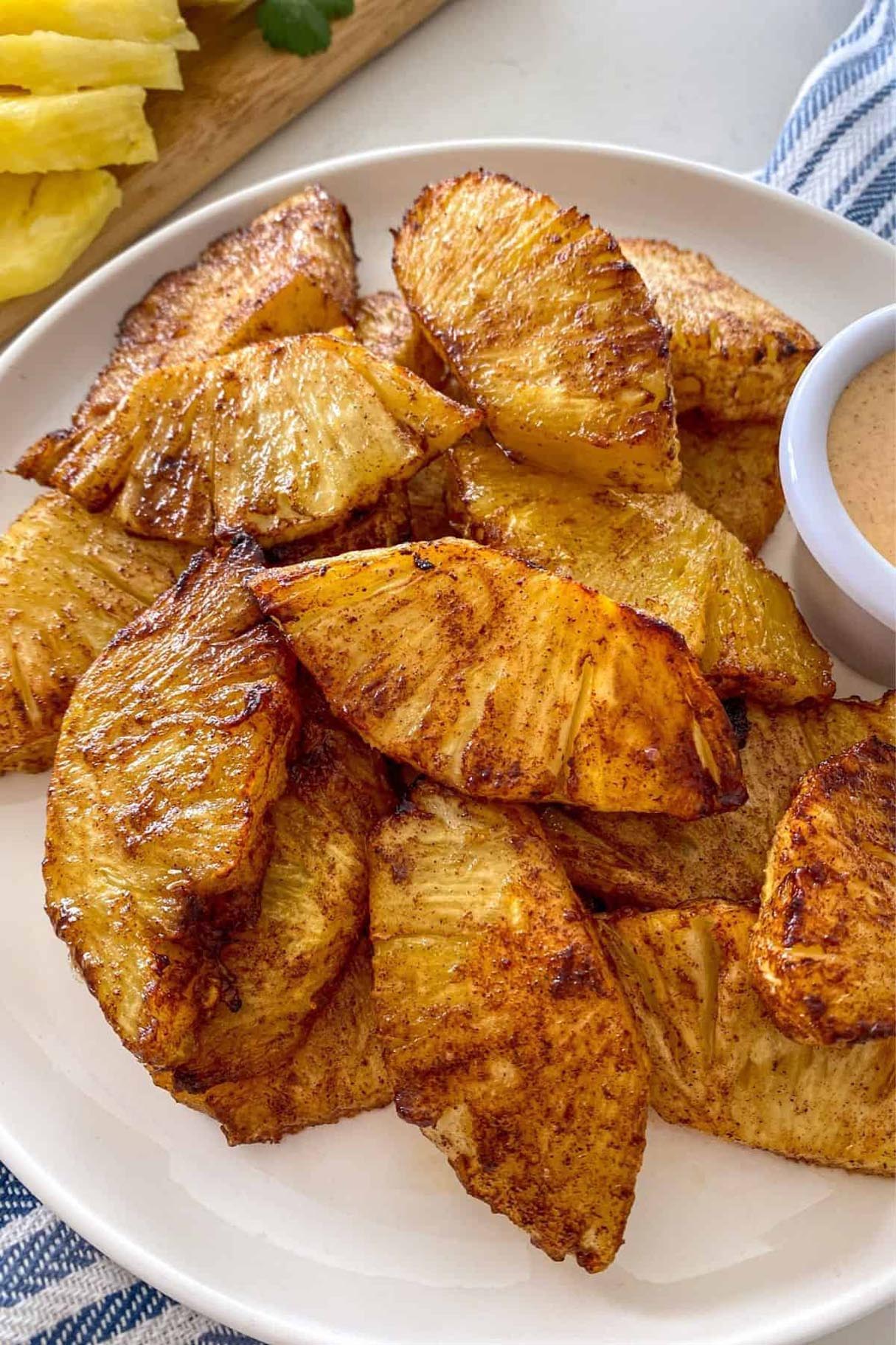 Air Fryer Pineapple (Tastes Like Grilled)