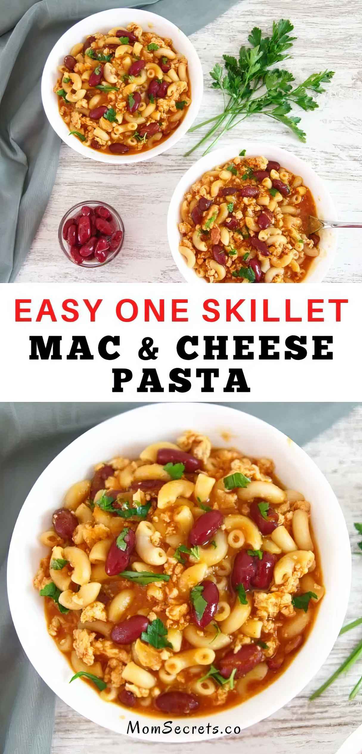 Best One-Pot Chili Mac - 30 Minutes Weeknight Meal