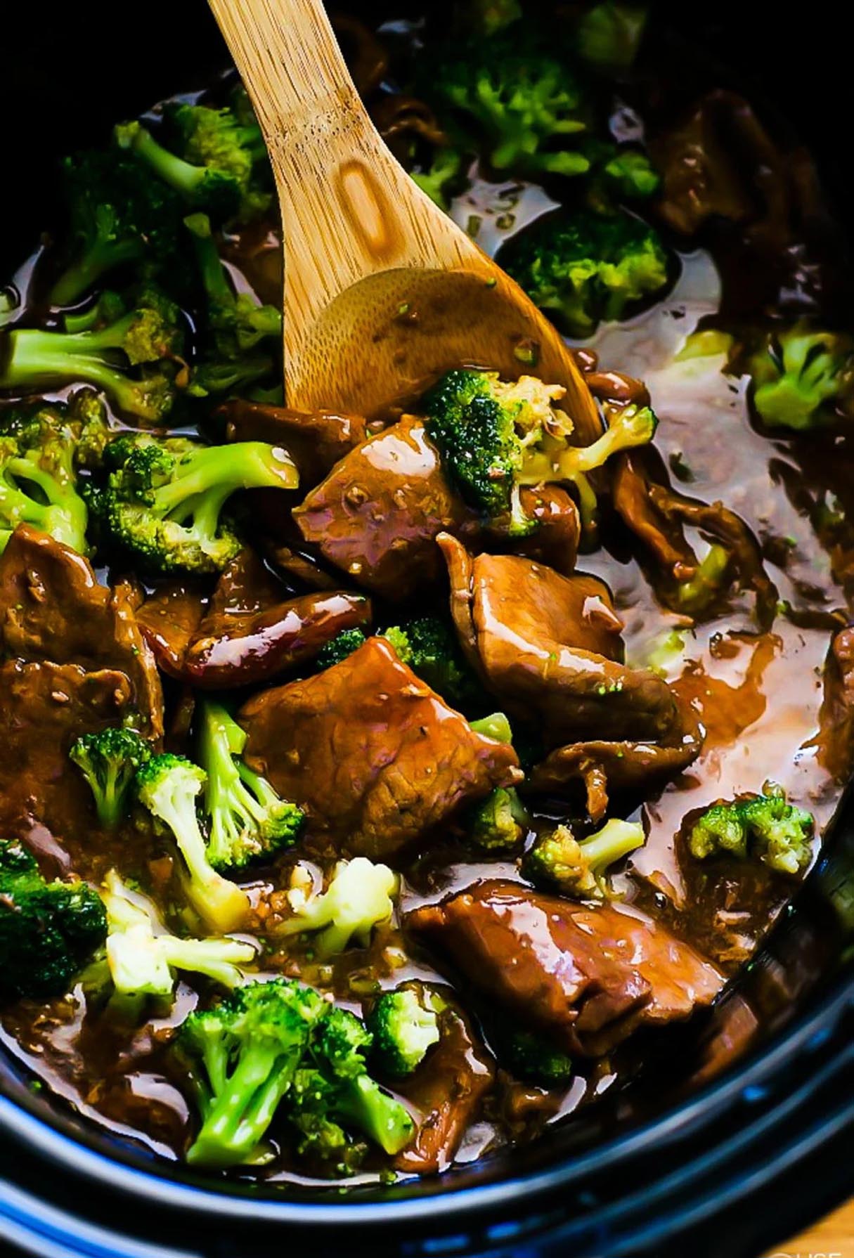 Crockpot Beef and Broccoli