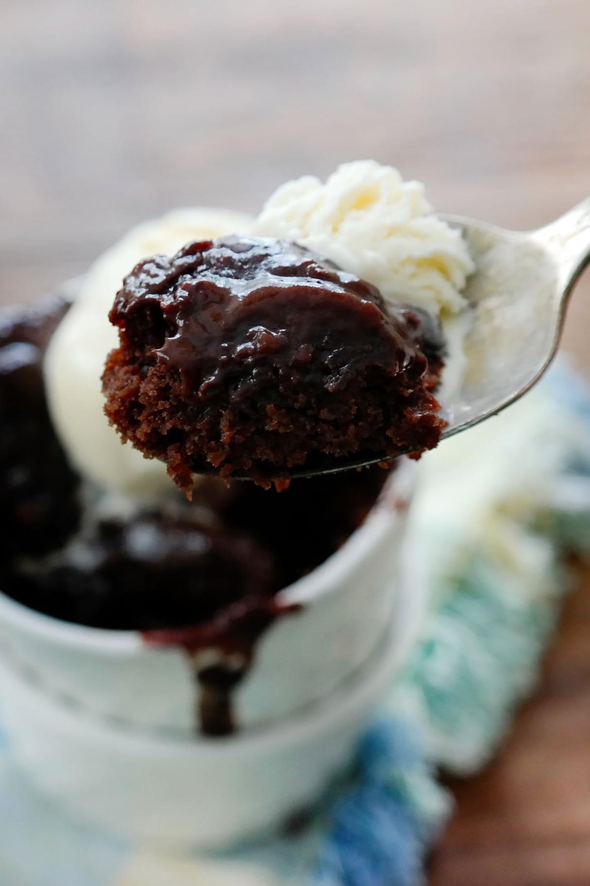 Death By Chocolate Slow Cooker Lava Cake