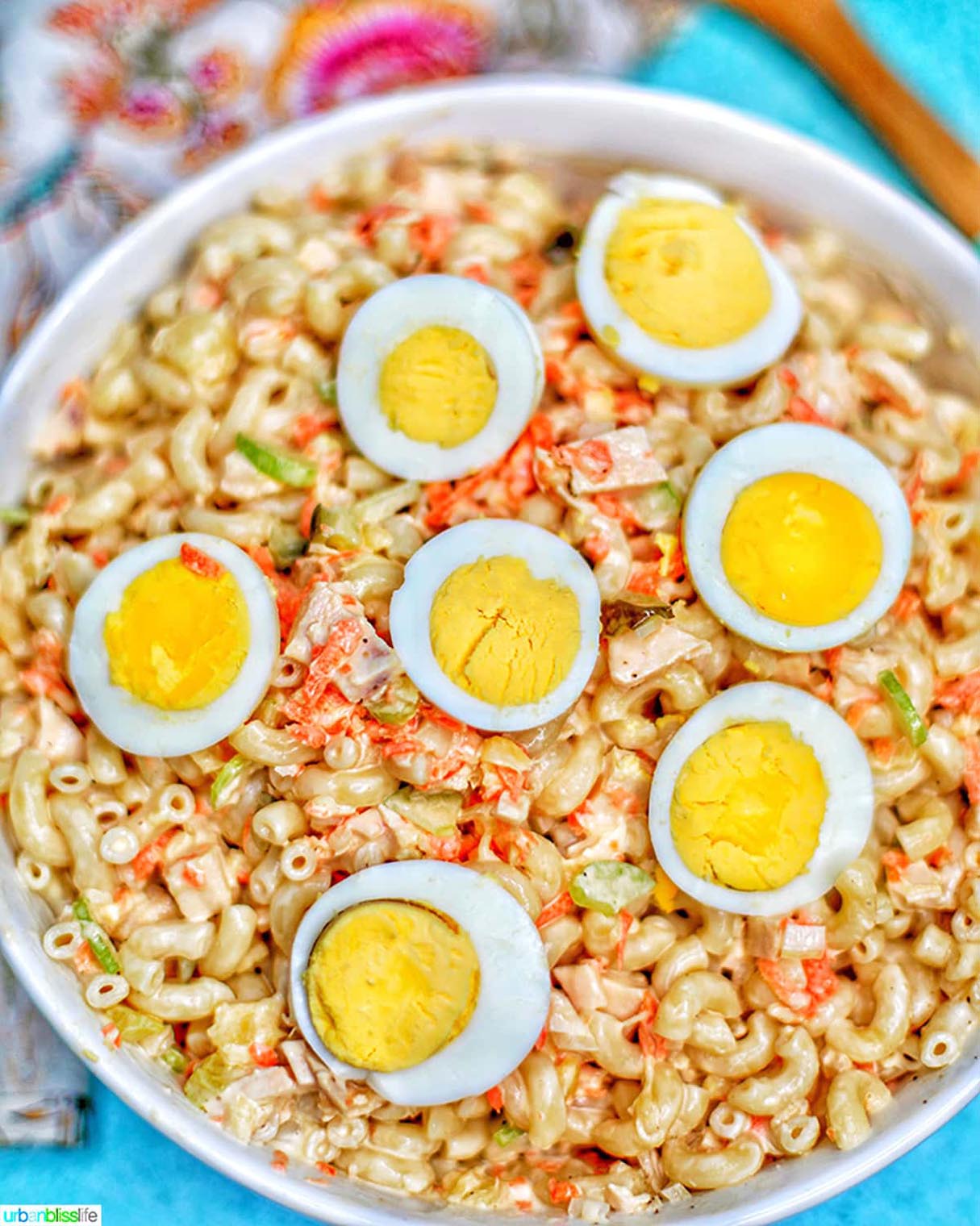 Filipino Macaroni Salad