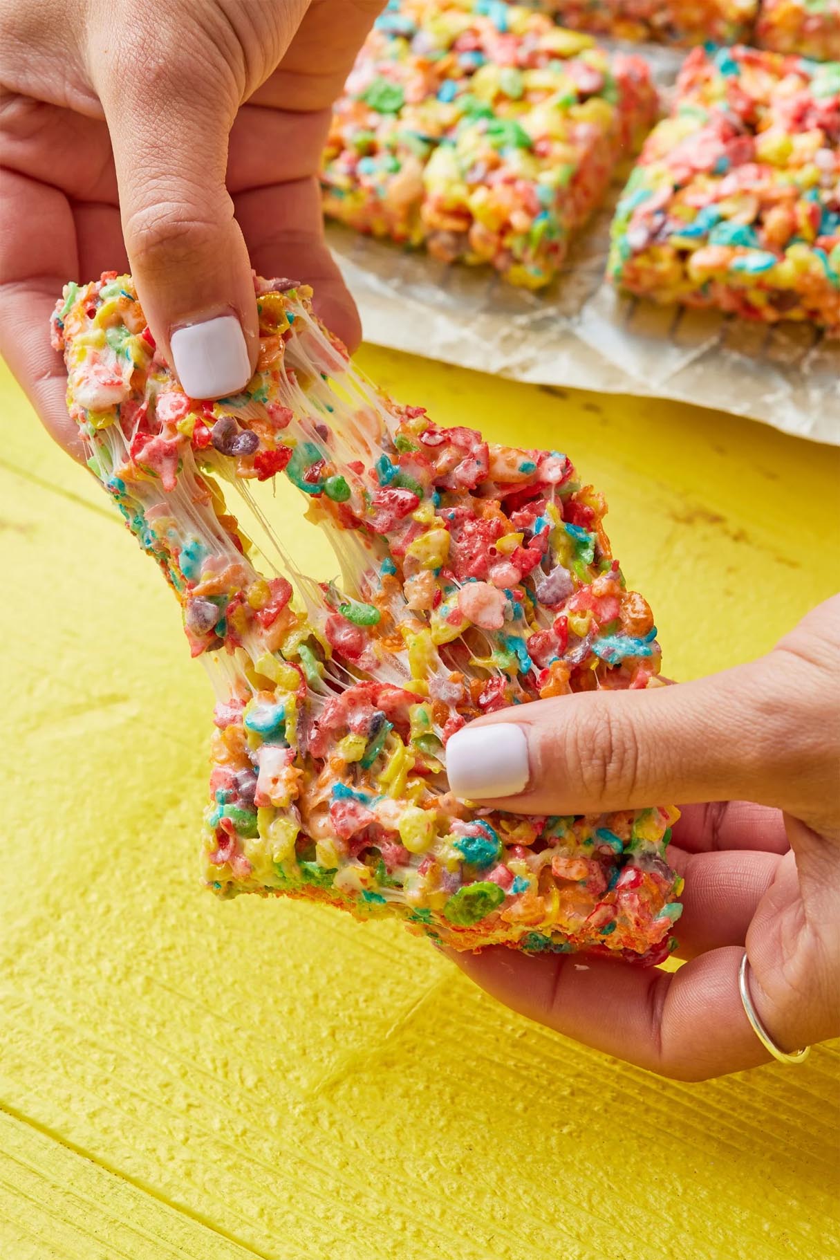 Fruity Pebble Rice Crispy Treats Recipe