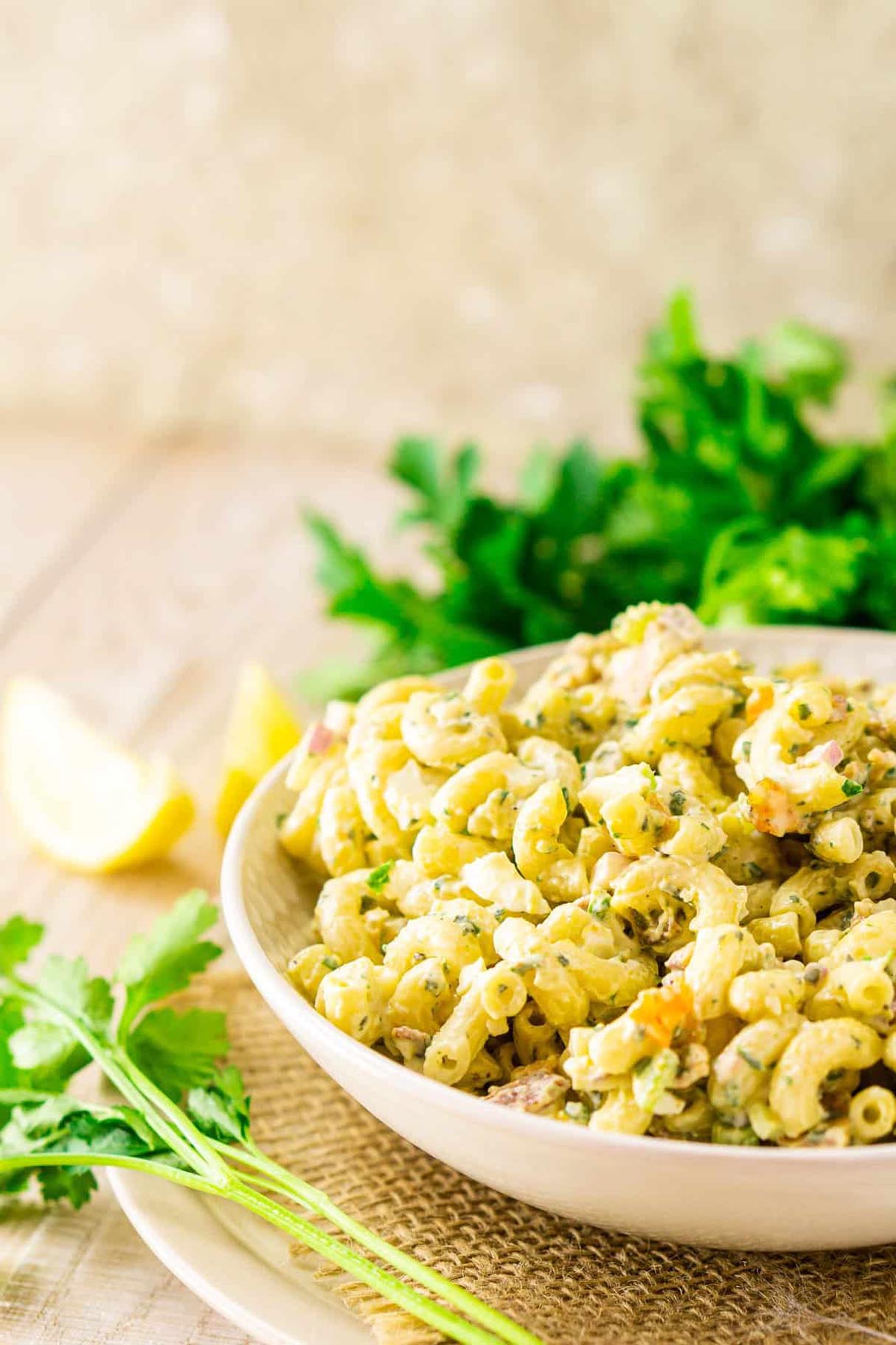 Herbed Bacon Macaroni Salad