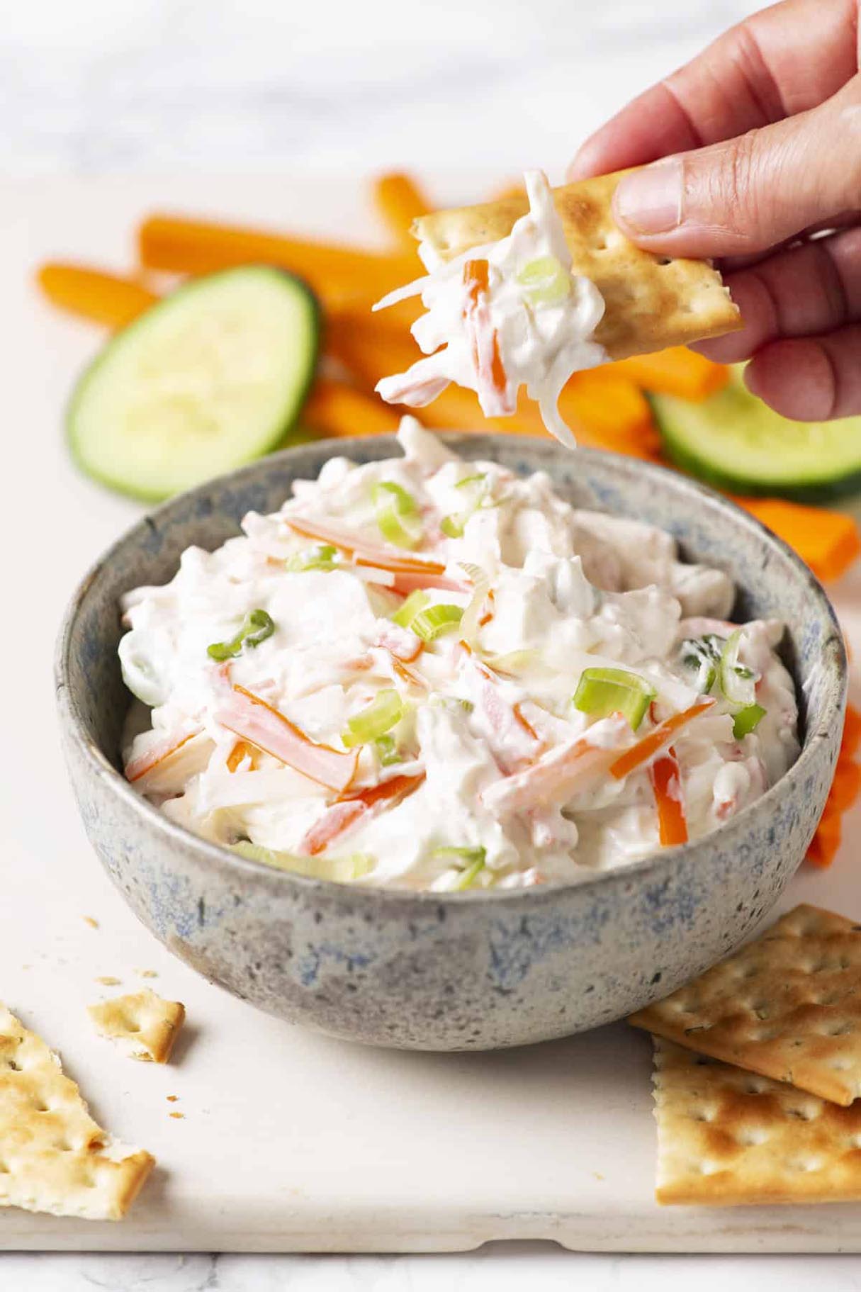Hot Imitation Crab Dip
