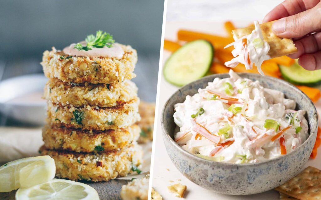 15 Best Imitation Crab Recipes: Imitation Crab Salad, Dip, and More