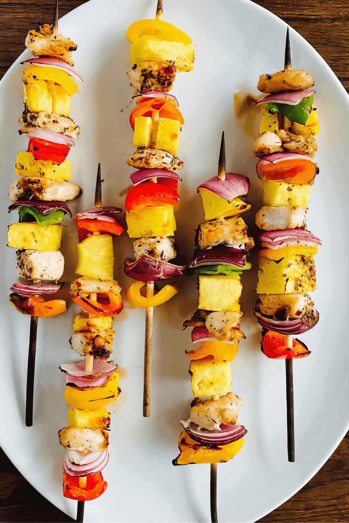Jerk Chicken Kebabs