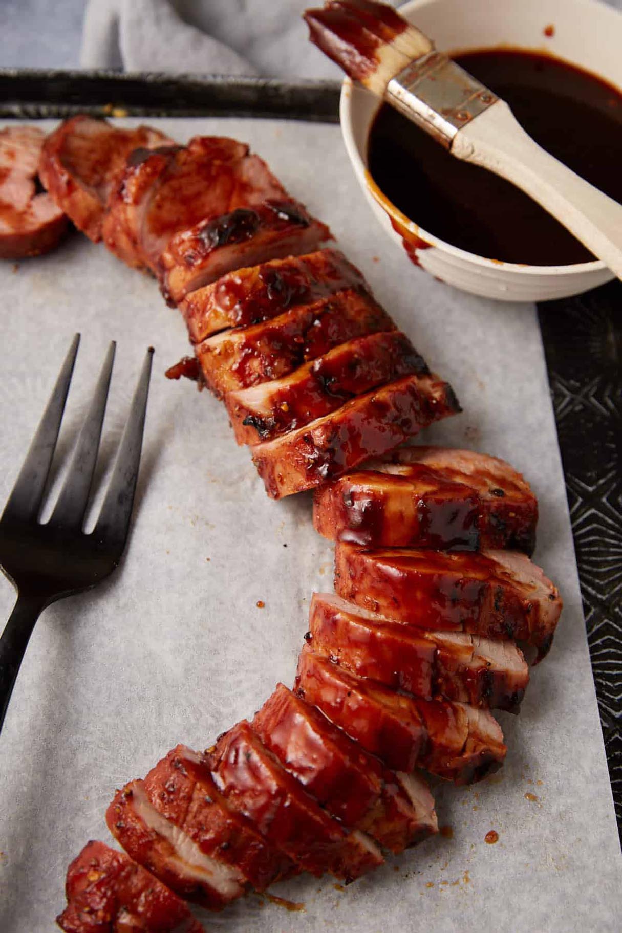 Juicy and Tender BBQ Smoked Pork Tenderloin