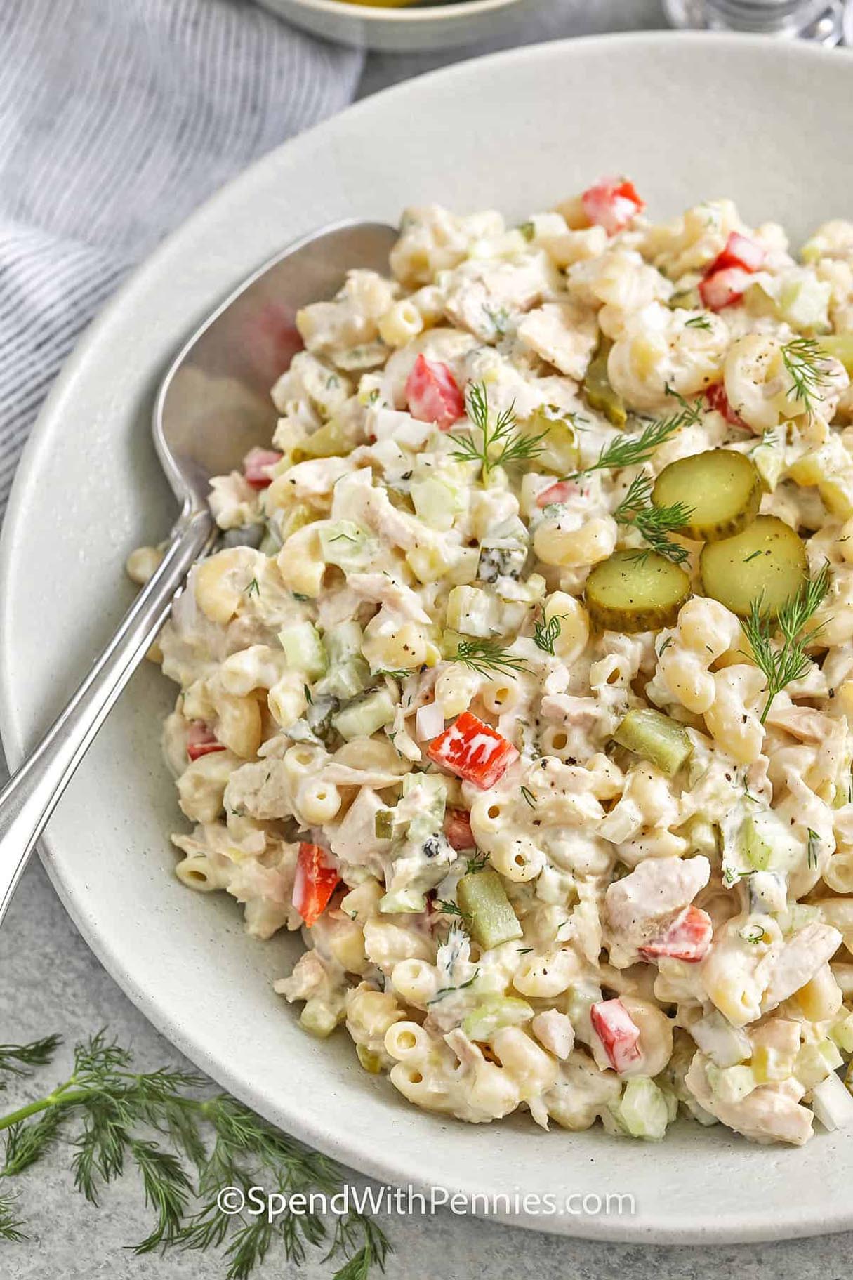 Pickled Tuna Macaroni Salad